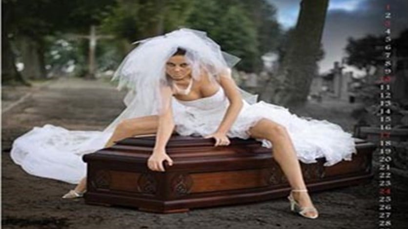 Naked Models In Coffins Telegraph