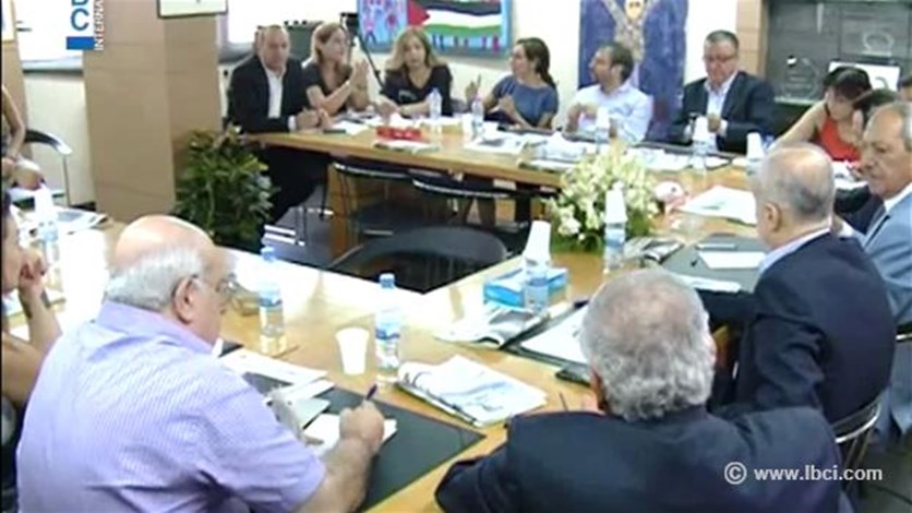 LBCI  الاعلام اللبناني يتحرك على خط التضامن مع غزة