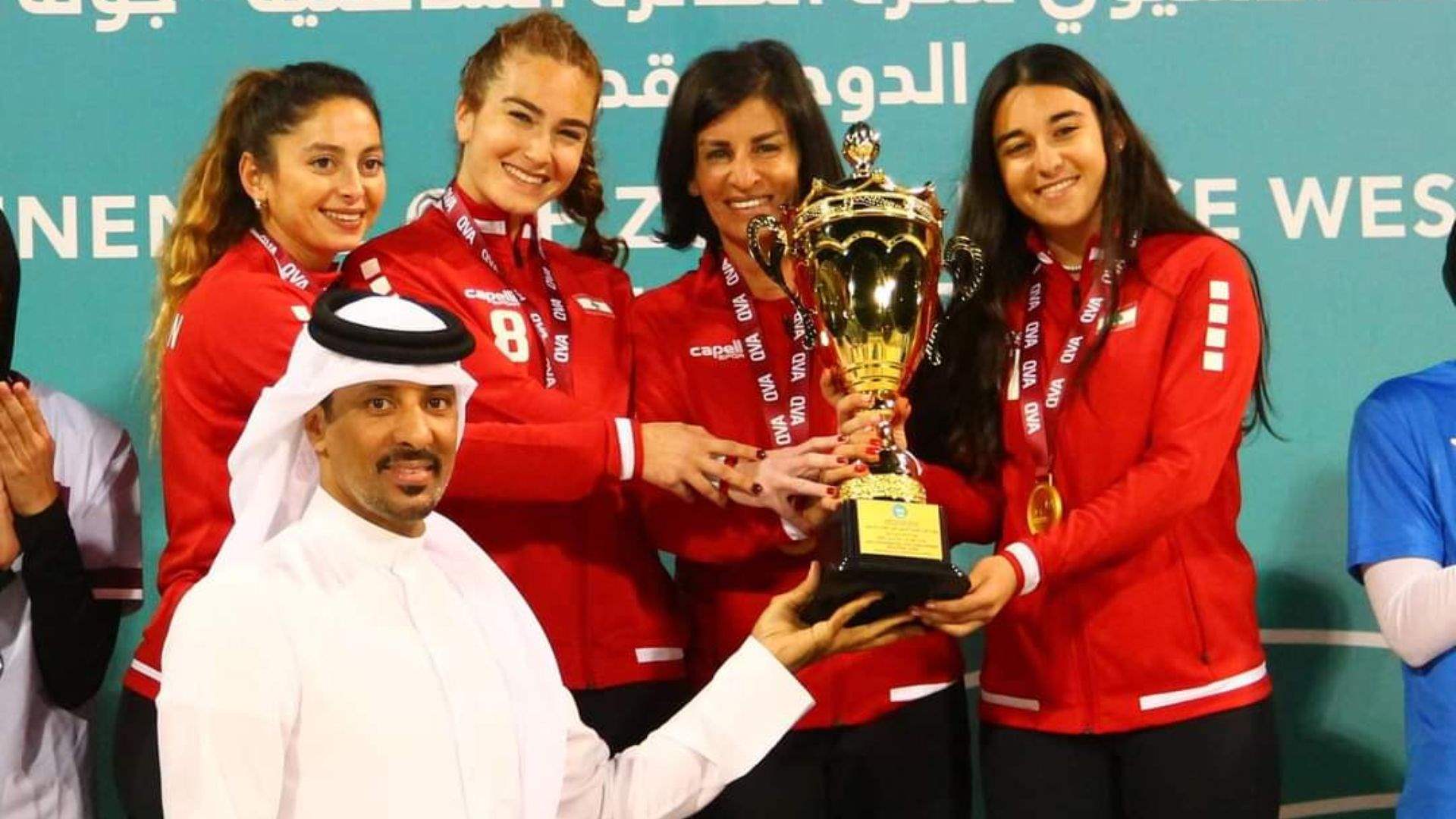 Lebanons womens beach volleyball team succeeds in Qatar TrendRadars