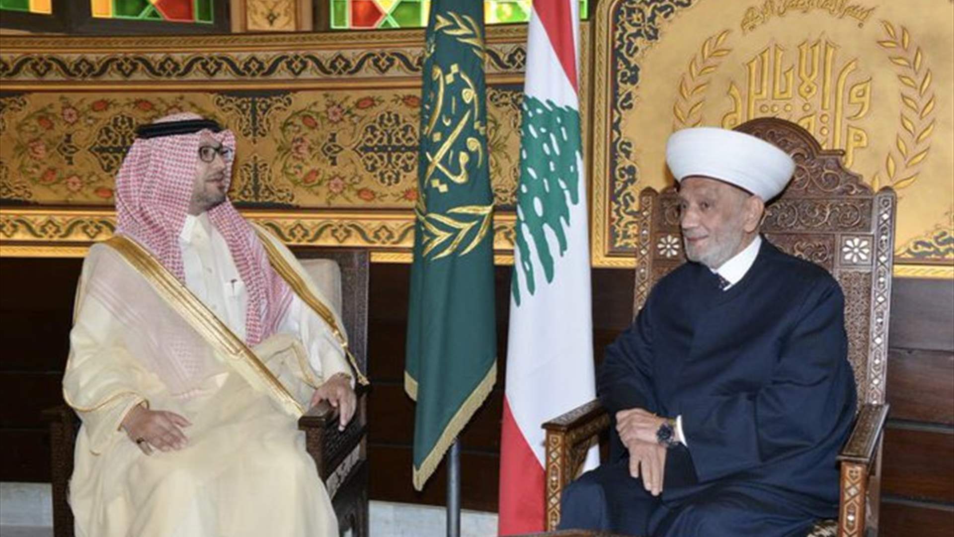 Mufti Darian meets Saudi ambassador Bukhari