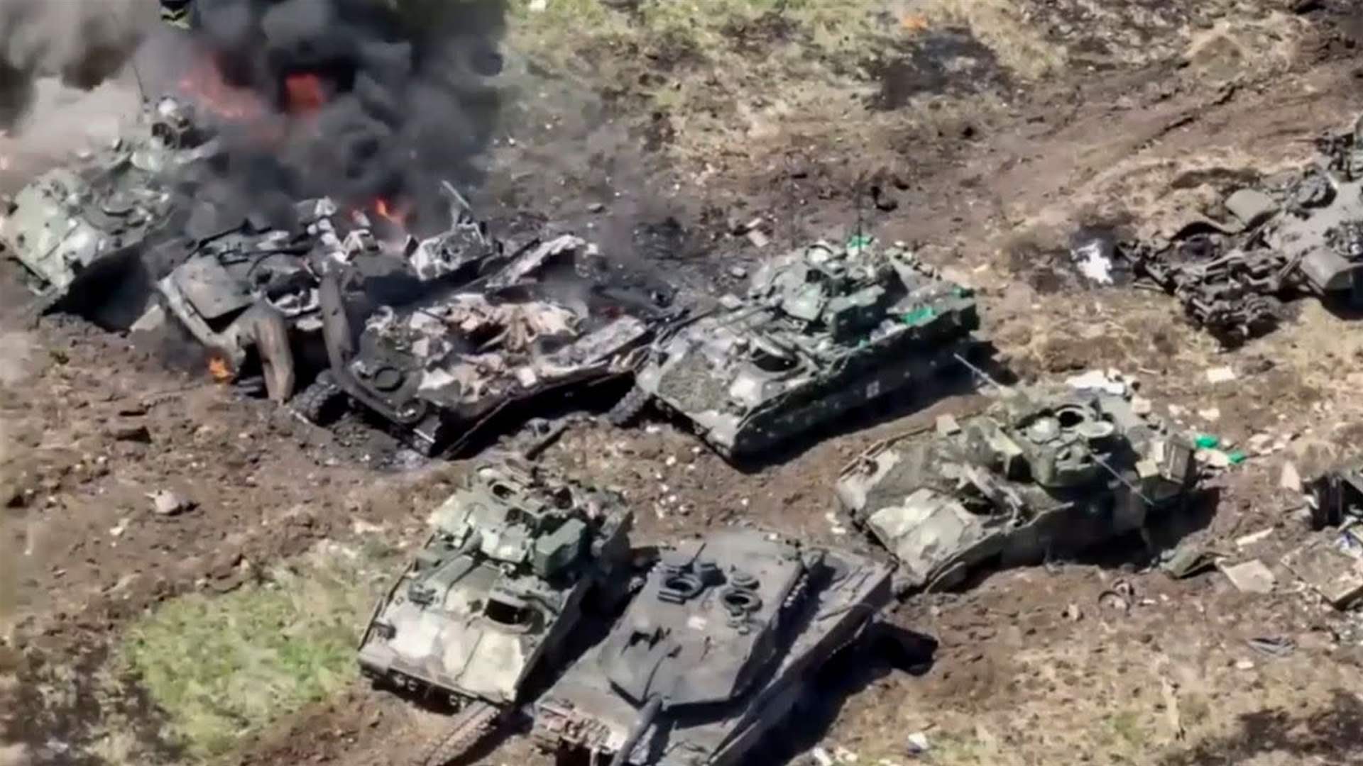 Russia says German Leopard tanks, US Bradleys captured in Ukraine