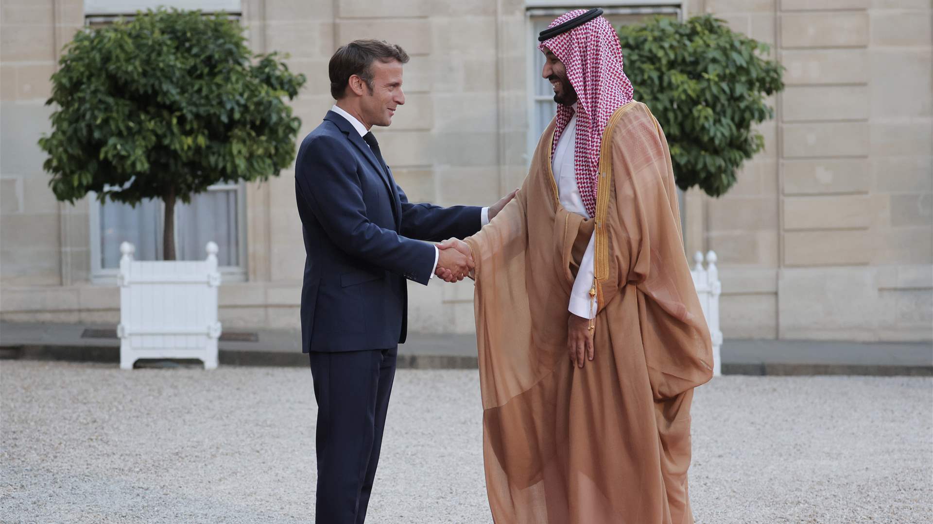 Macron And Saudi Crown Prince Stress Need To End Political Vacuum In ...