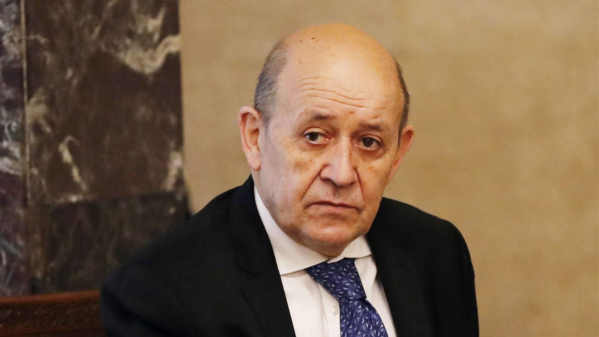 Presidential candidates and consensus search take center stage in Le Drian&#39;s discussions