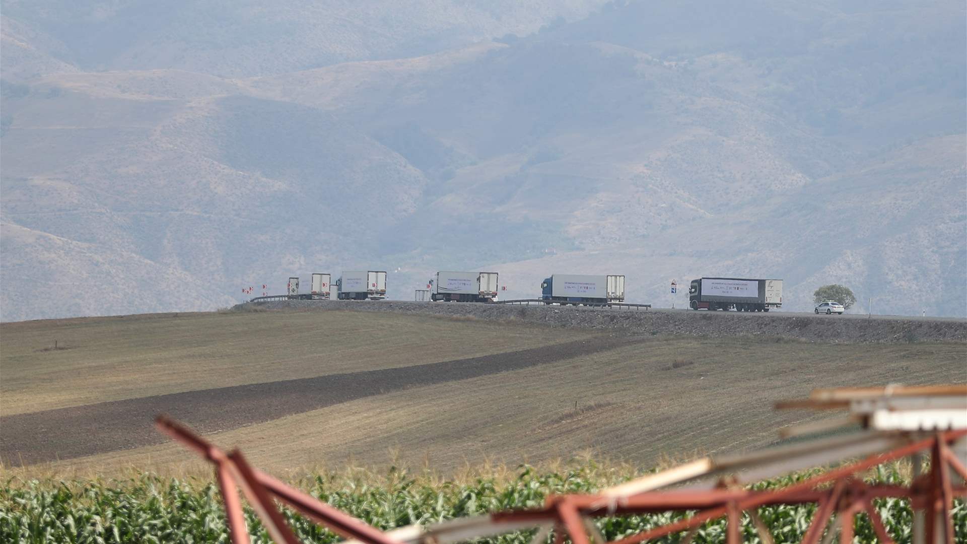 French officials accompany humanitarian convoy to Nagorno-Karabakh 