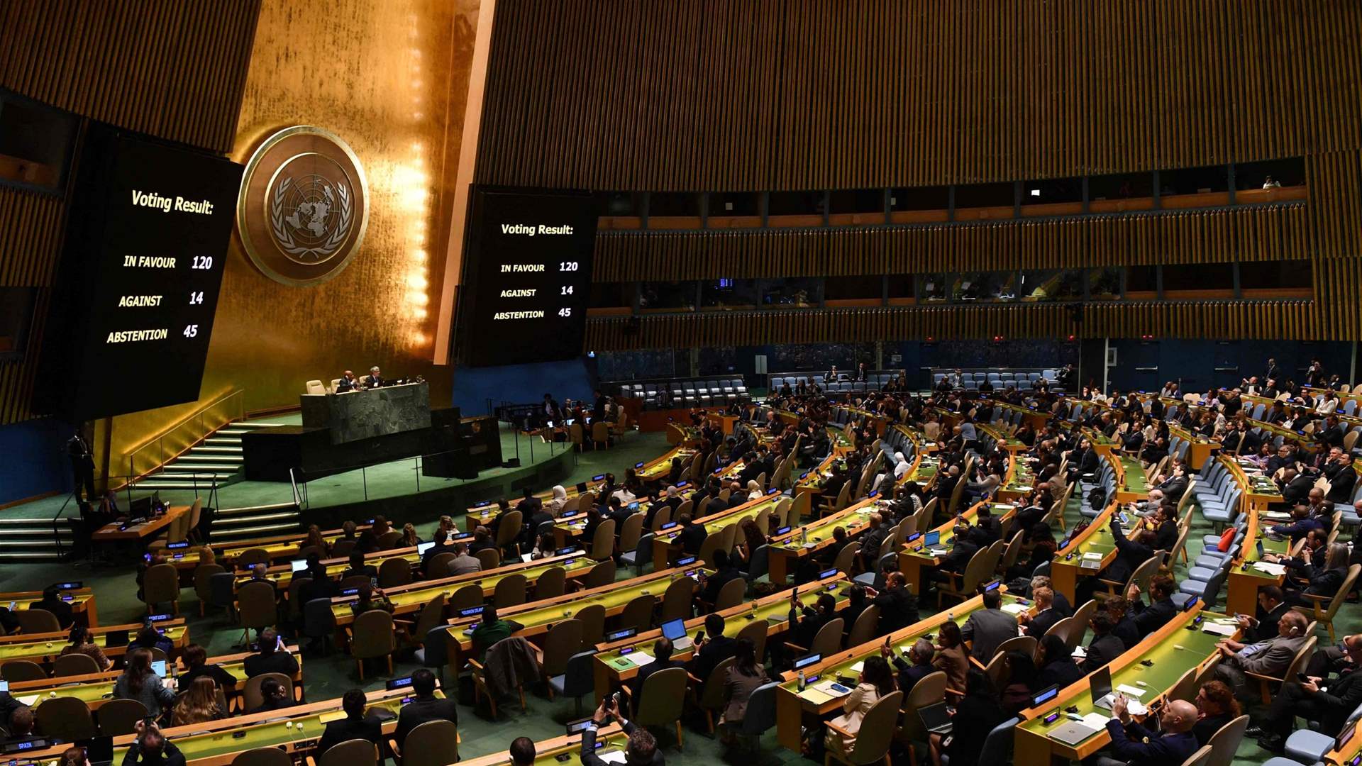Lebanon welcomes UN resolution on Gaza humanitarian relief