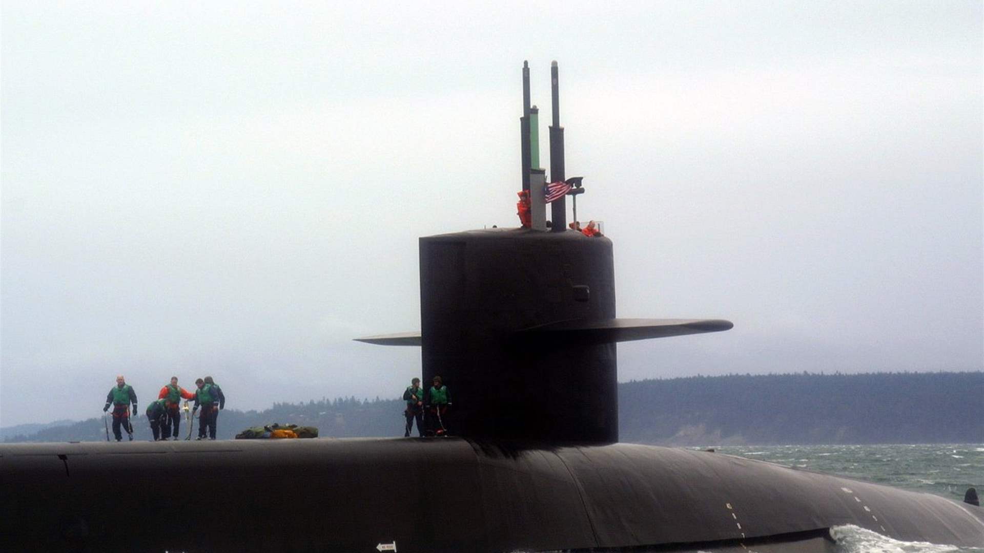 Pentagon: US submarine in the Middle East aimed at &quot;deterrence&quot;
