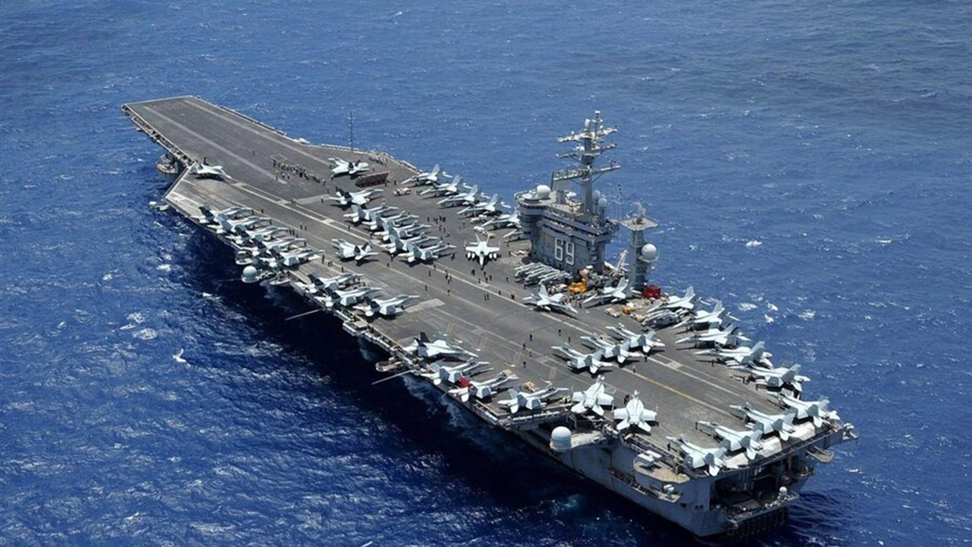 US aircraft carrier Eisenhower arrives in Arabian Gulf 