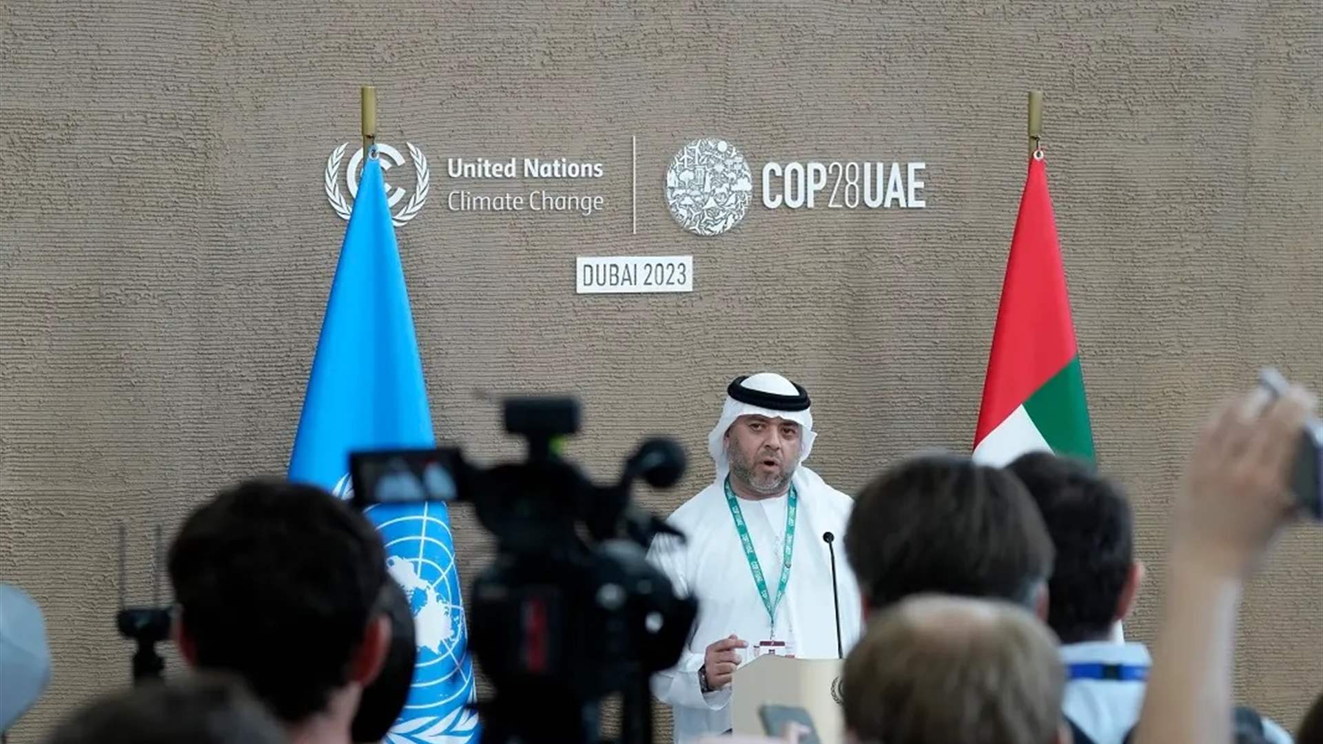 UAE climate conference presidency says it is seeking &#39;consensus&#39; on new agreement version 