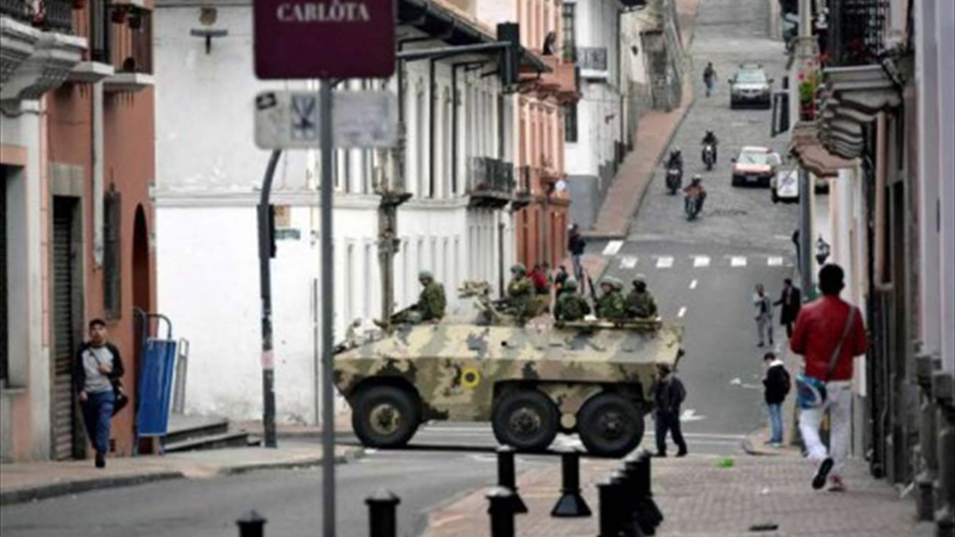 الصين تعلّق أعمال سفارتها في الإكوادور بسبب أعمال العنف