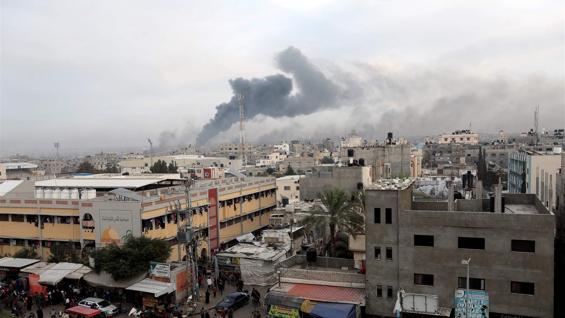 Hamas Health Ministry reports over 60 Palestinians killed in Israeli airstrikes on Gaza