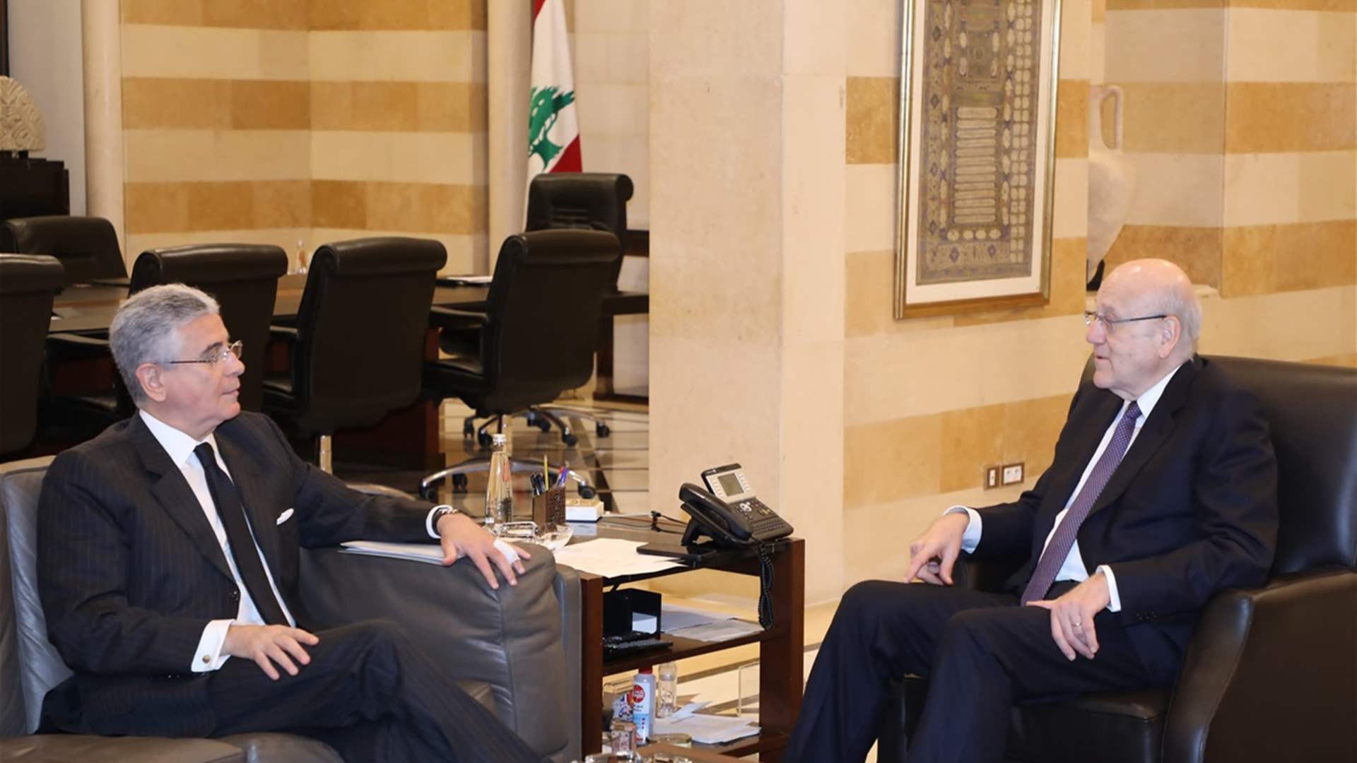 PM Mikati engages World Bank on Lebanon&#39;s economic struggles