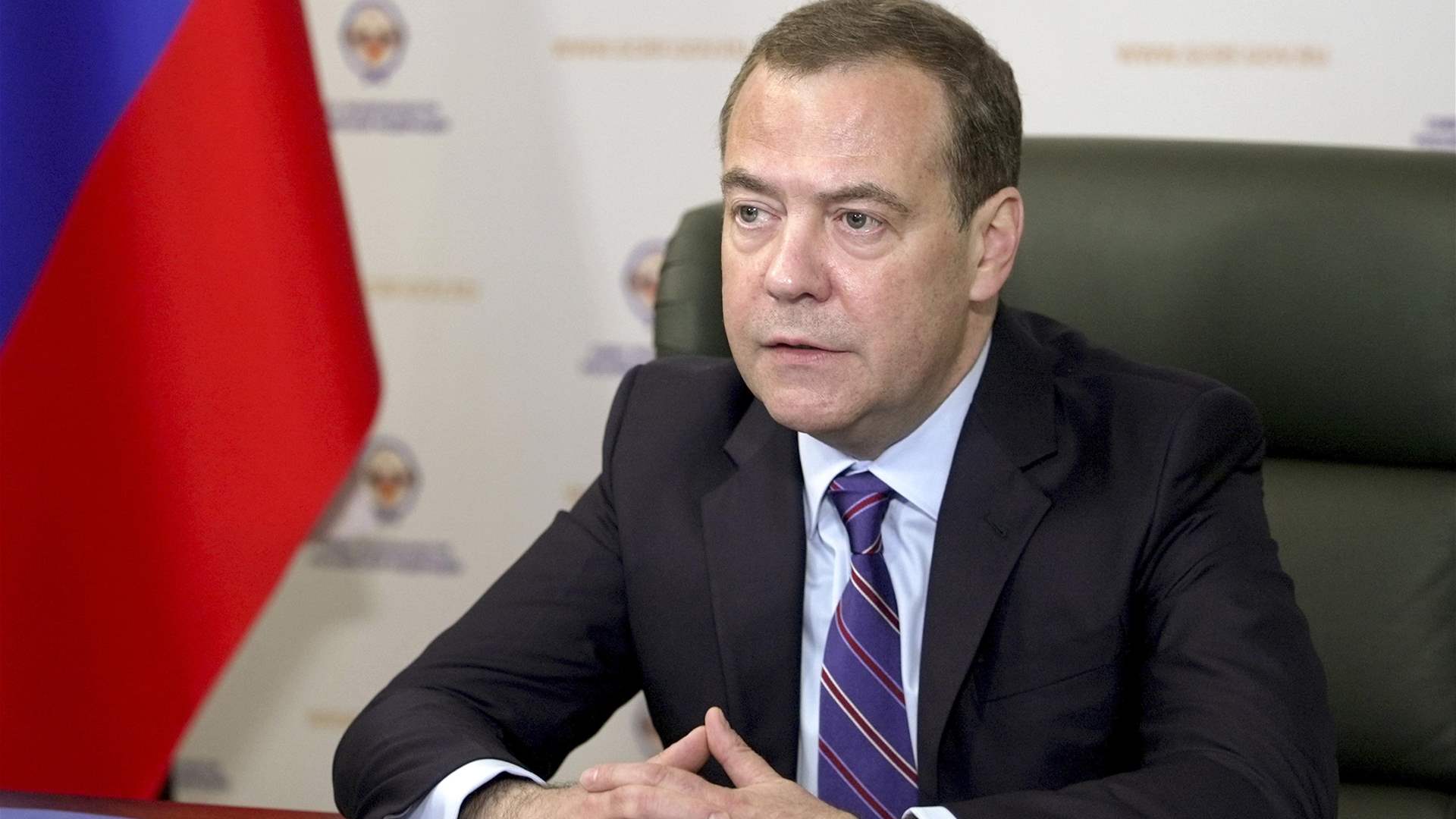 Russia&#39;s Medvedev says Biden is a &#39;mad&#39; disgrace to America