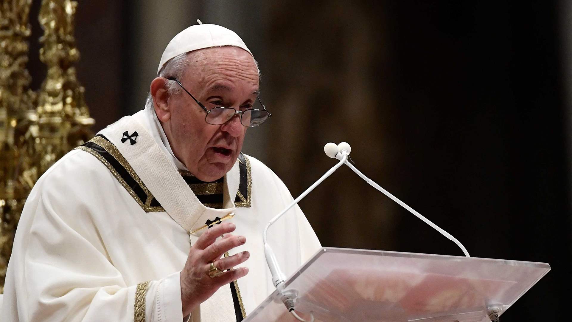 البابا فرنسيس يدعو من جديد إلى وقف إطلاق نار في غزة وإطلاق الرهائن