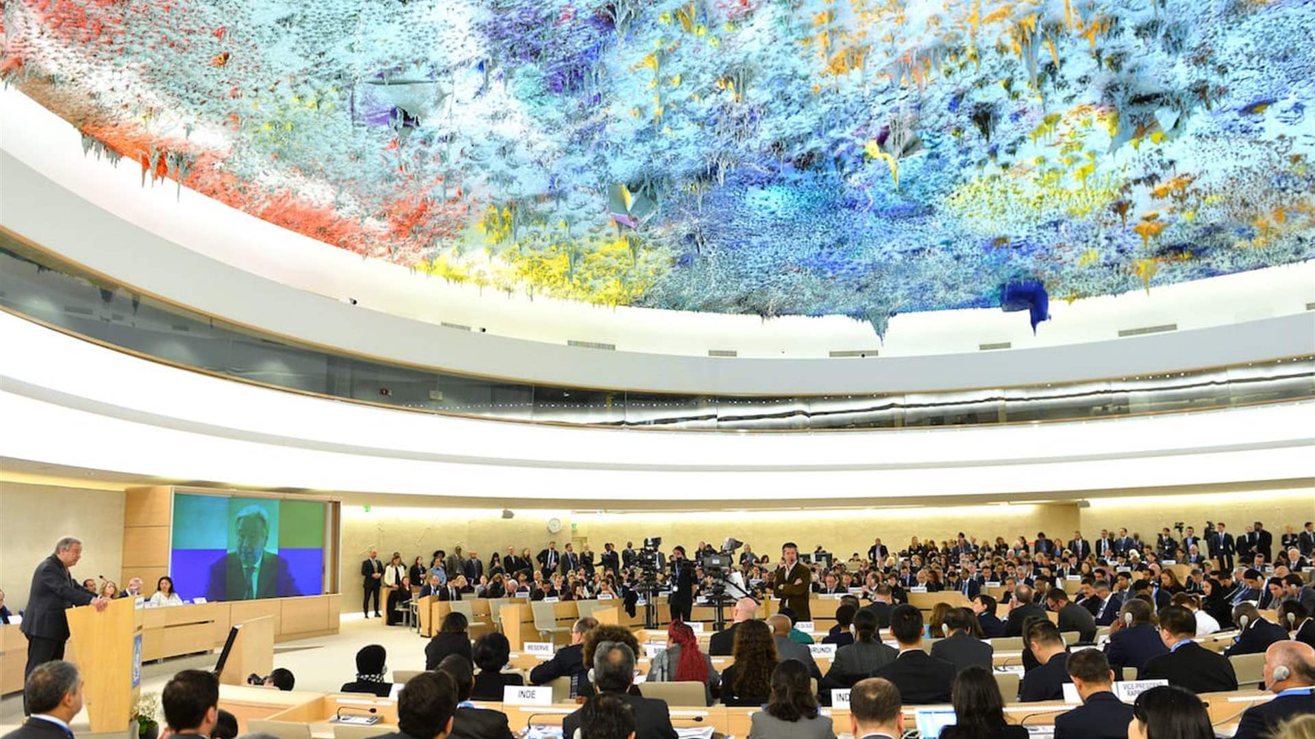 Human Rights Council adopts resolution on Israel&#39;s accountability for Gaza war crimes