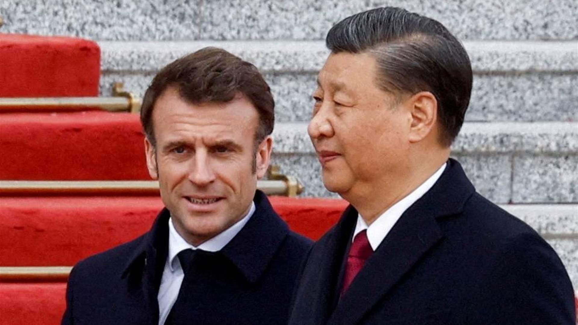 China&#39;s Xi in Paris to meet Macron