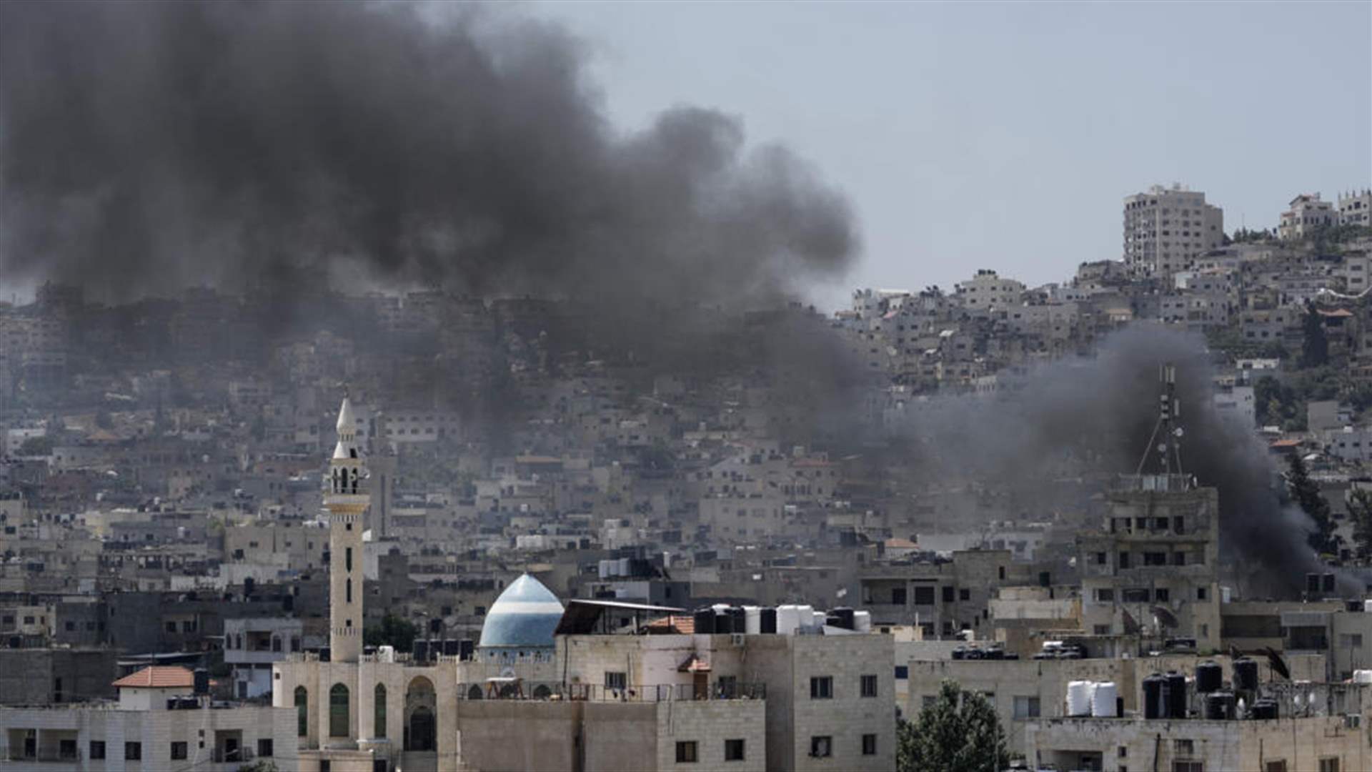 الجيش الإسرائيلي: مقاتلة تنفذ غارة في منطقة جنين بالضفة الغربية