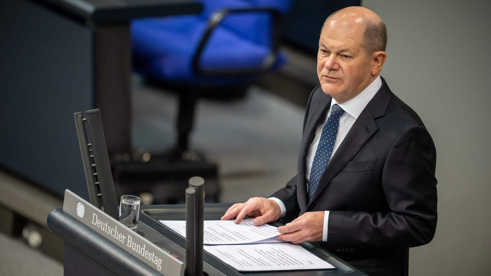There&#39;s no warrant, says Germany&#39;s Scholz when asked about arresting Netanyahu