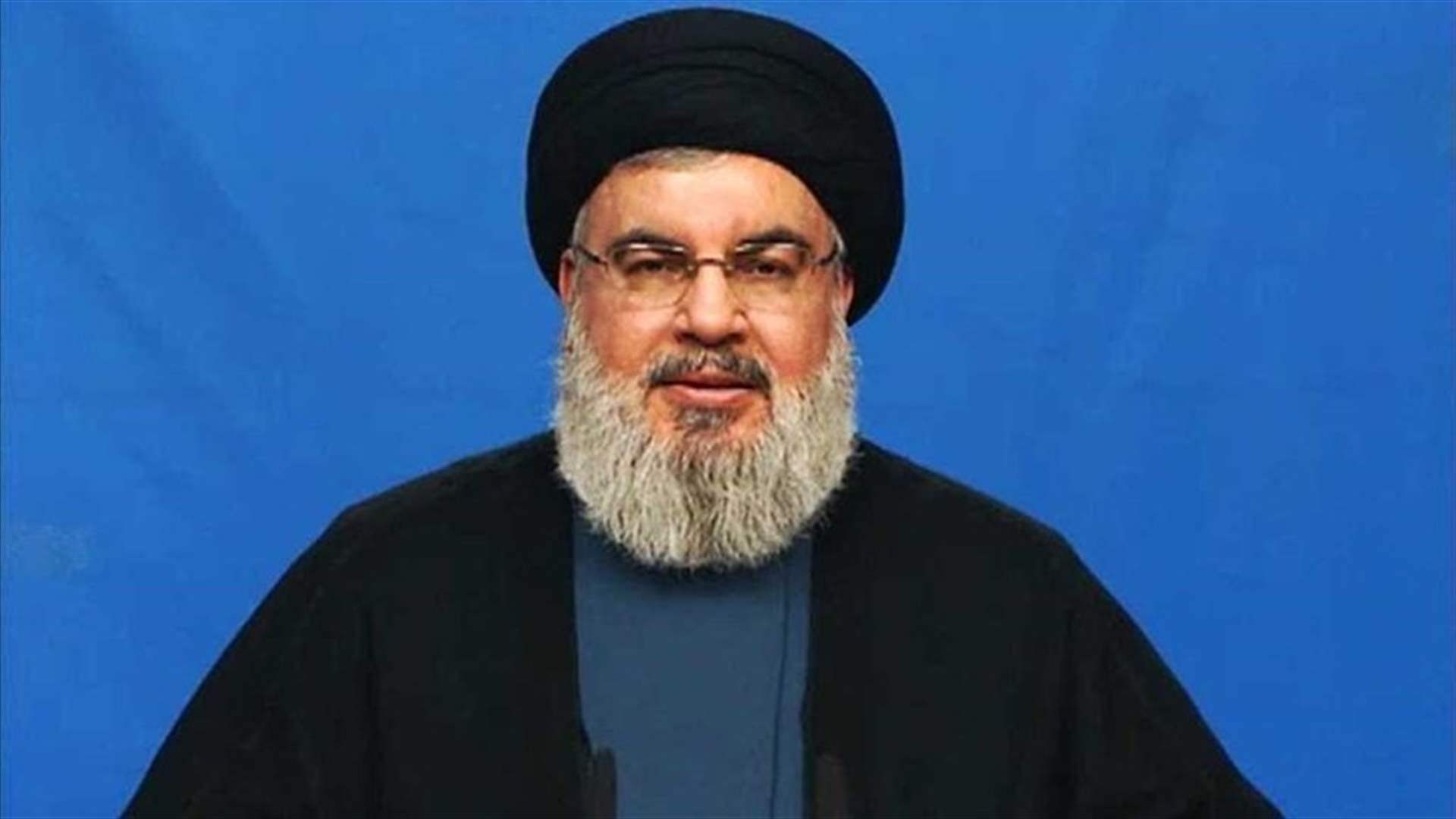 Hezbollah&#39;s Nasrallah: Southern Lebanon&#39;s role from the start has been to support Gaza