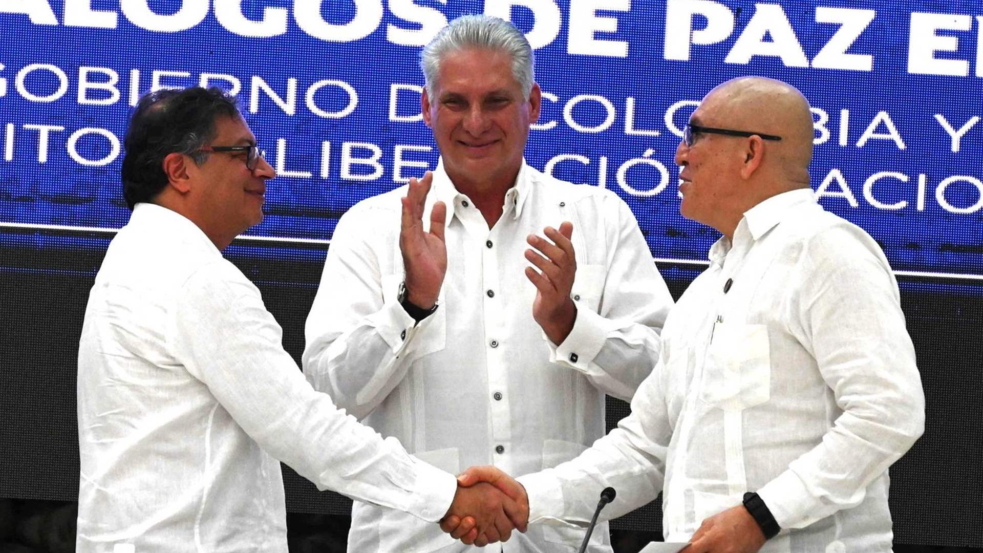 اتفاق أول بين الحكومة الكولومبية ومتمردي &quot;جيش التحرير الوطني&quot;
