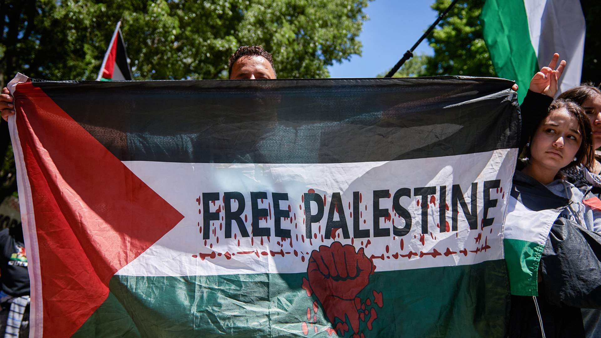 20 ألف متظاهر في باريس دعمًا للفلسطينيين ورفضًا للحرب في غزة