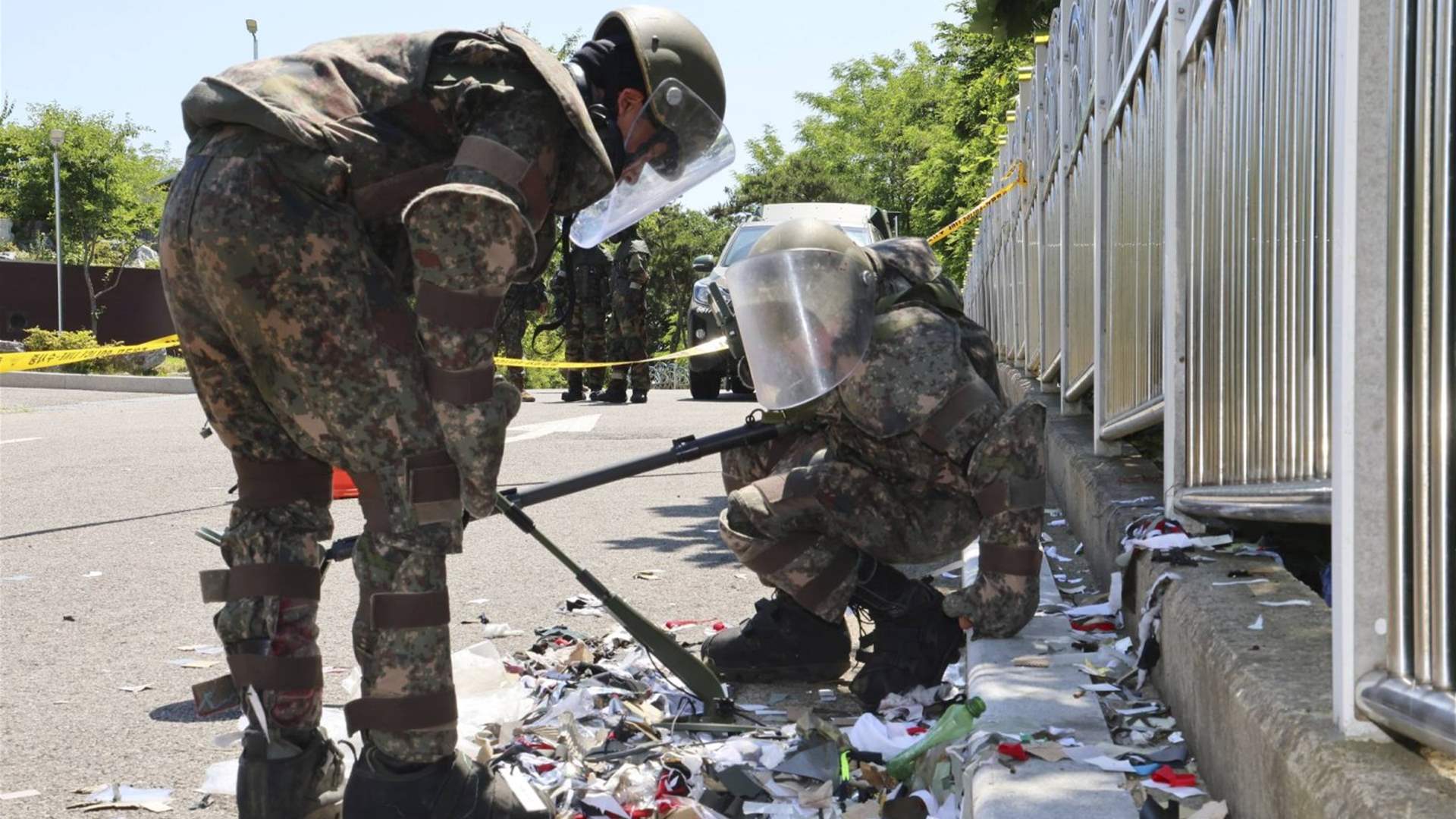 Seoul to suspend entire military agreement between the Koreas due to Pyongyang&#39;s sending of trash balloons