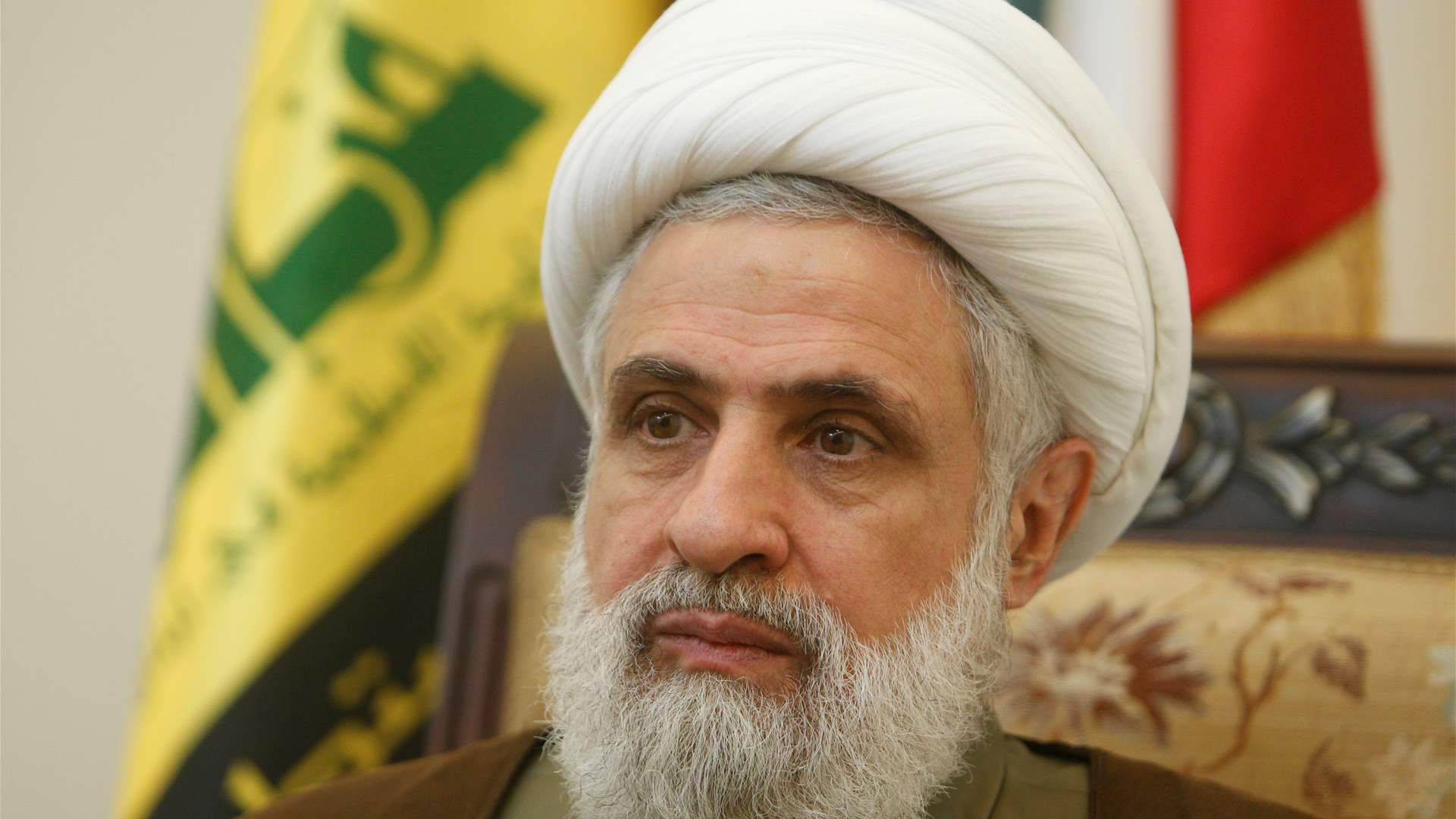 Hezbollah&#39;s Sheikh Naim Qassem declares readiness for full-scale war, denies border force withdrawal