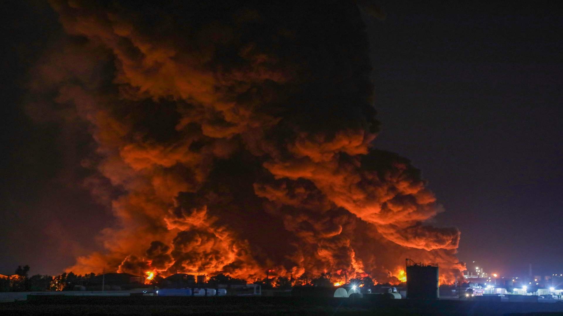 جرحى في حريق في مصفاة نفط في شمال العراق