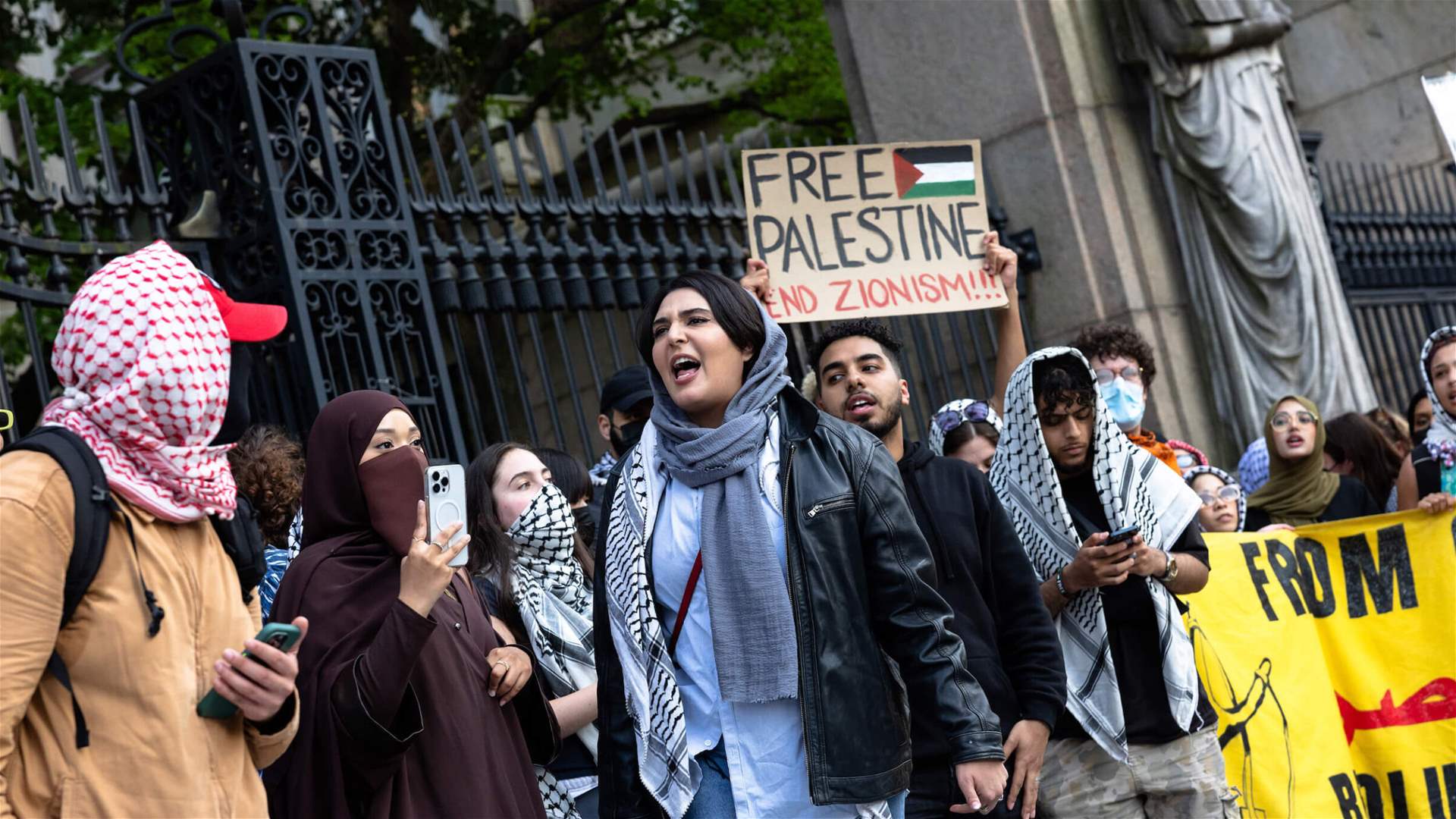 Charges dropped against pro-Palestinian protesters from Columbia University