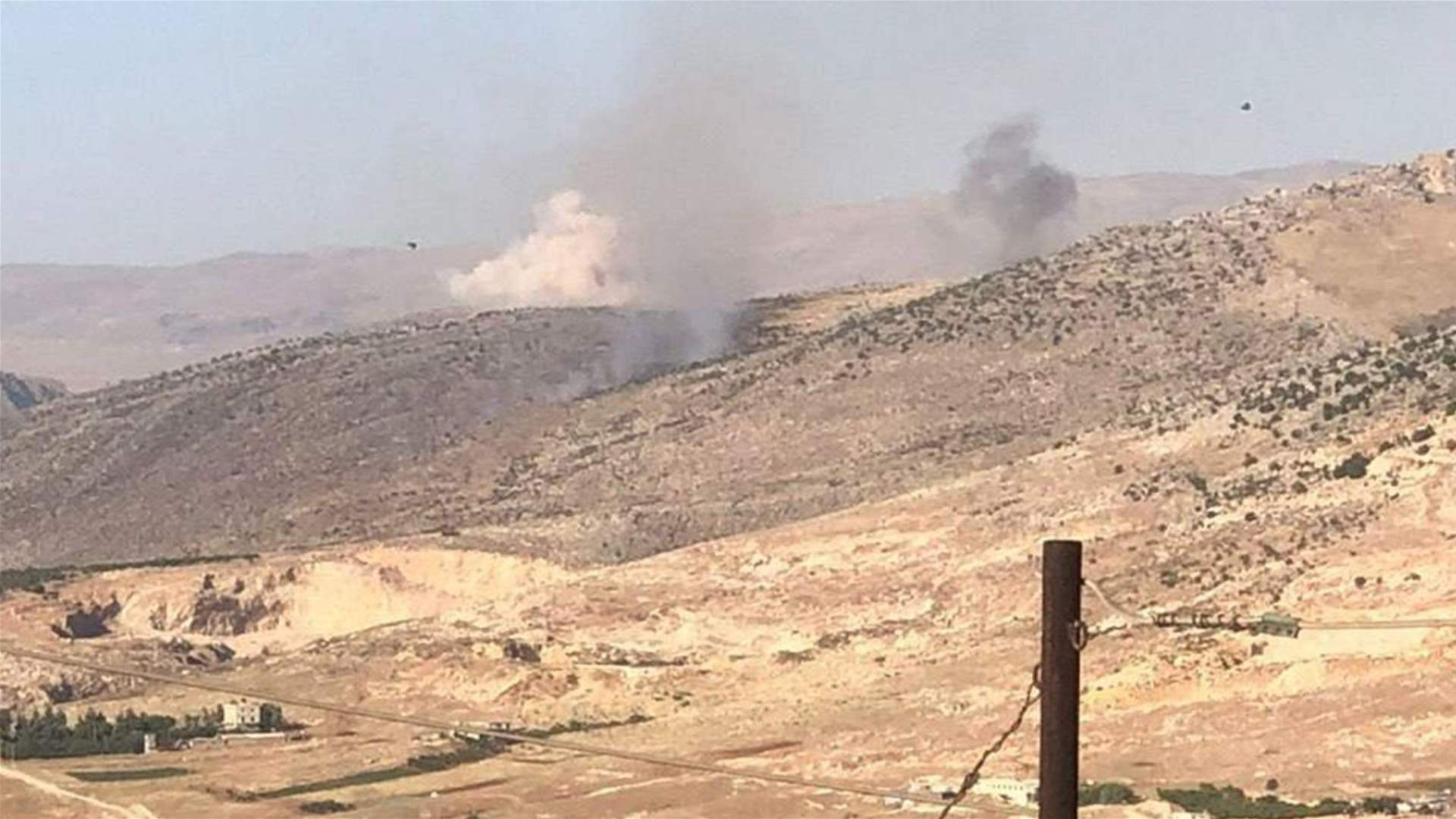 Monday drone attack hits eastern Beqaa region near Baalbek