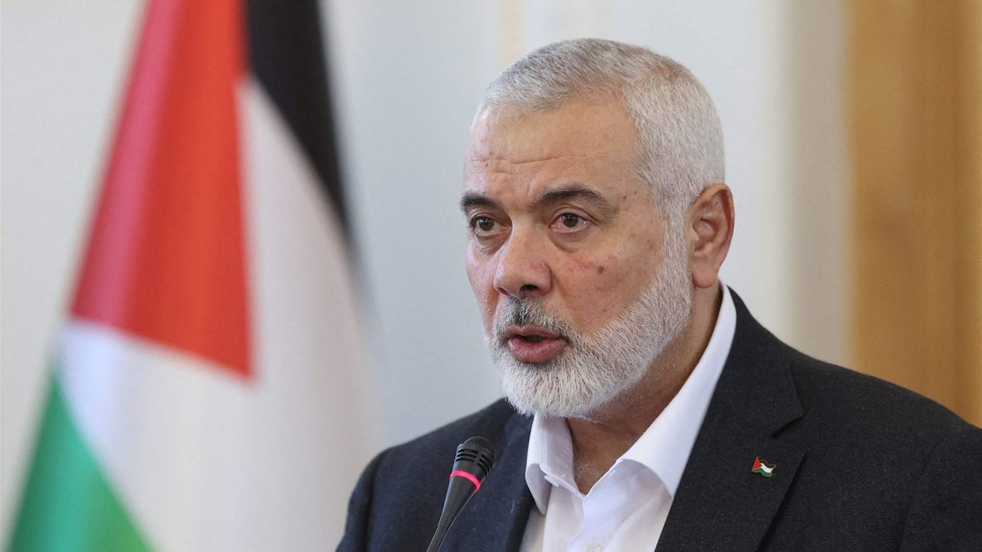 Hamas chief says any agreement that excludes ceasefire is &#39;not an agreement&#39;