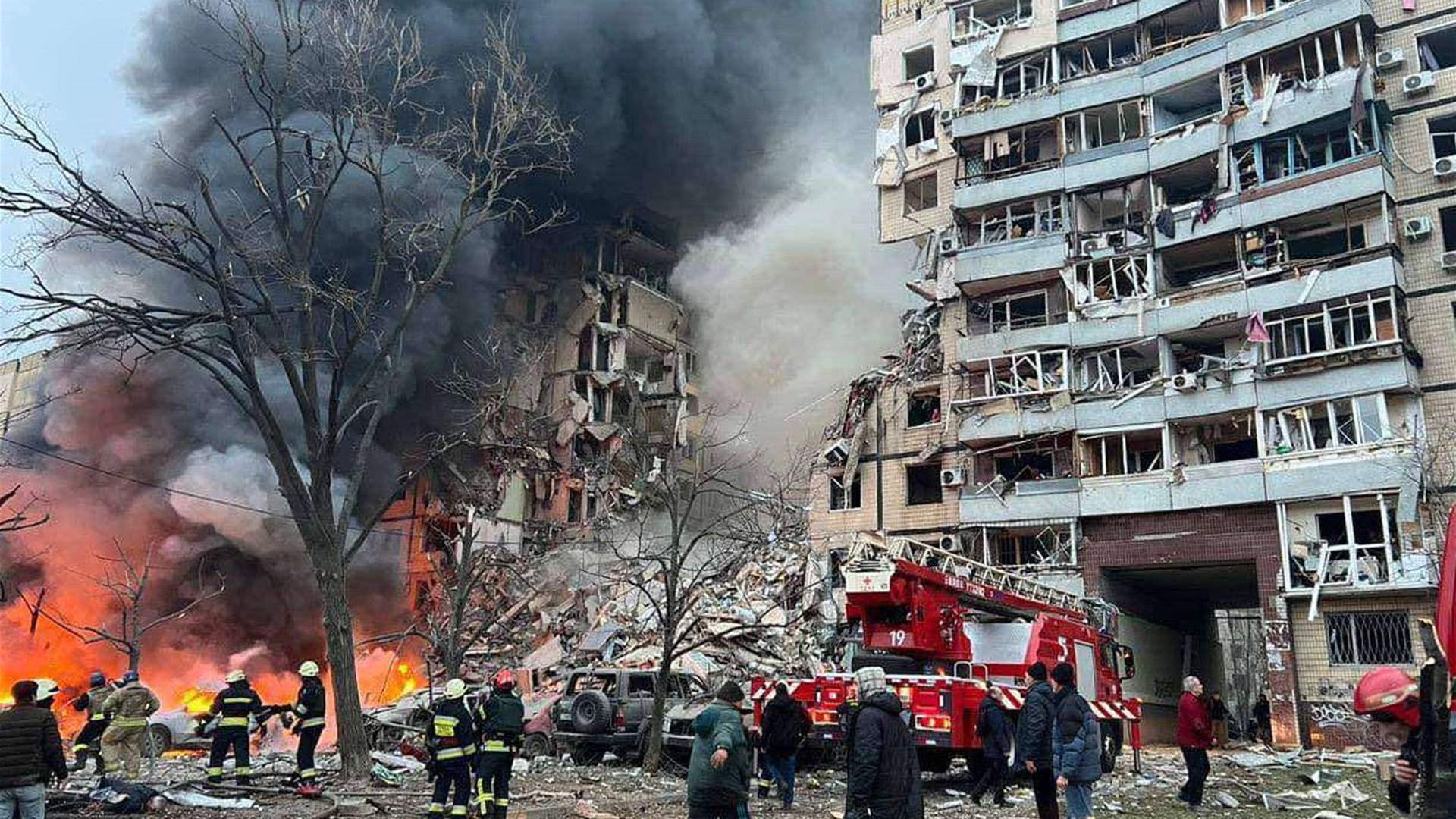 مقتل شخص وإصابة 6 في هجوم صاروخي روسي على دنيبرو الأوكرانية