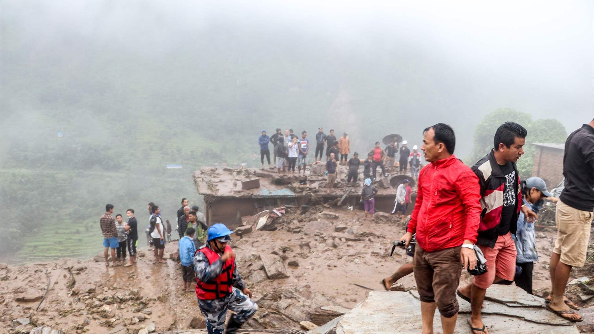 Nepal landslides kill nine