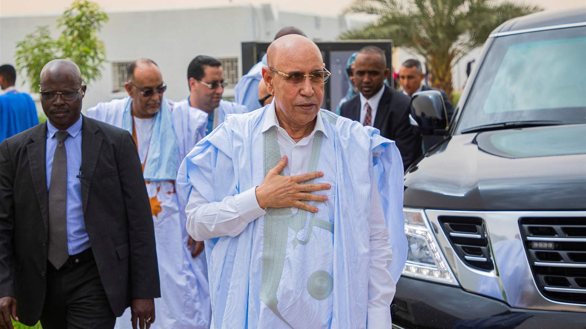 Mauritania&#39;s President Ghazouani wins re-election with 56.12% of the vote