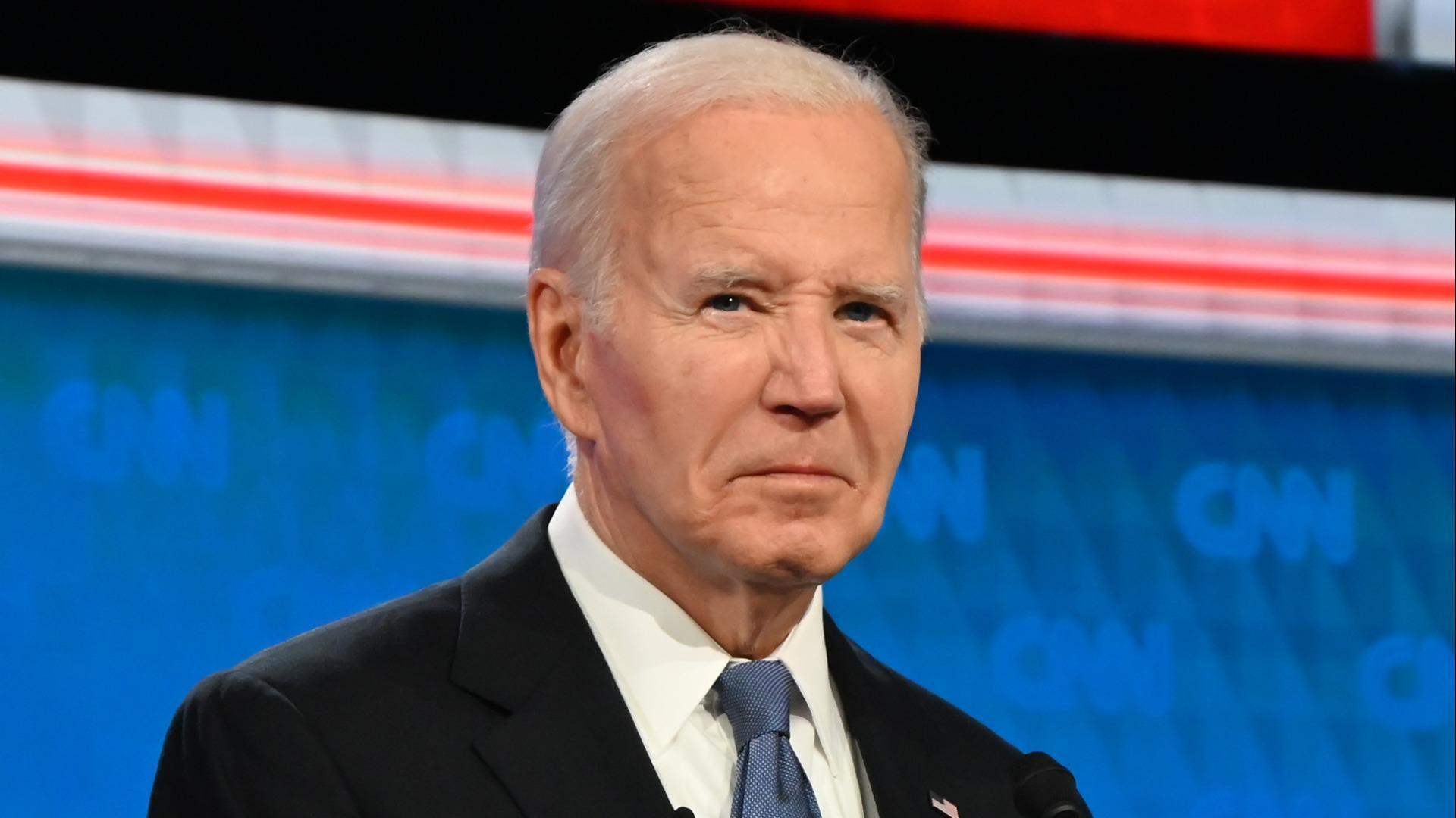 Biden says he &#39;nearly fell asleep&#39; during debate due to world travel
