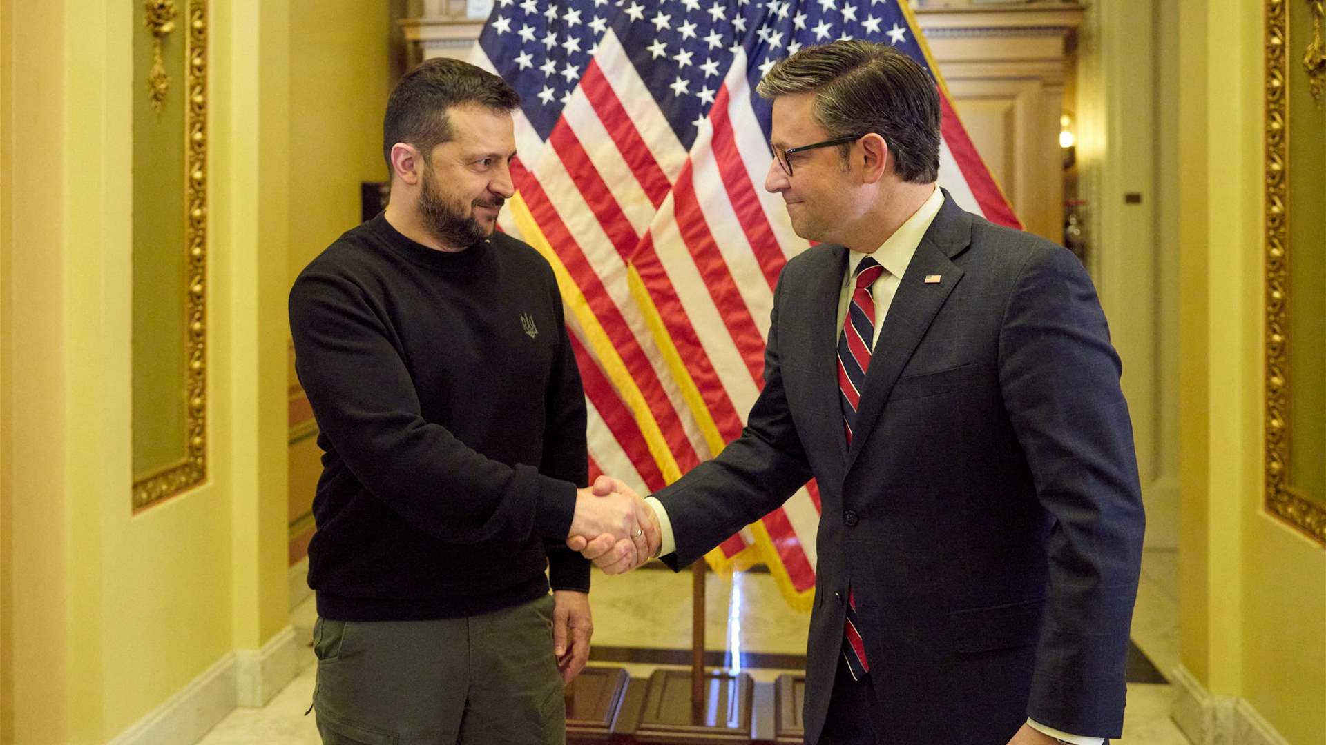 US House Speaker Johnson to meet Zelenskyy on Wednesday