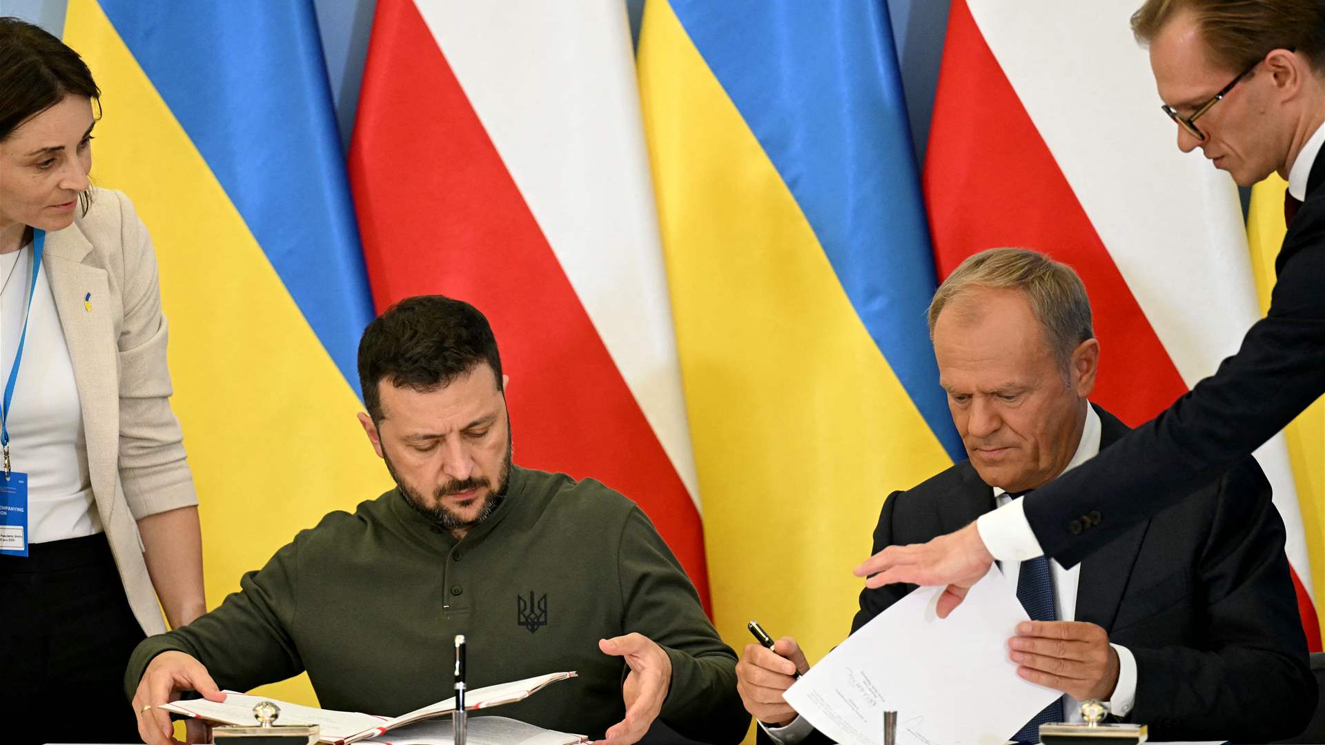 Ukraine, Poland sign security cooperation deal: AFP