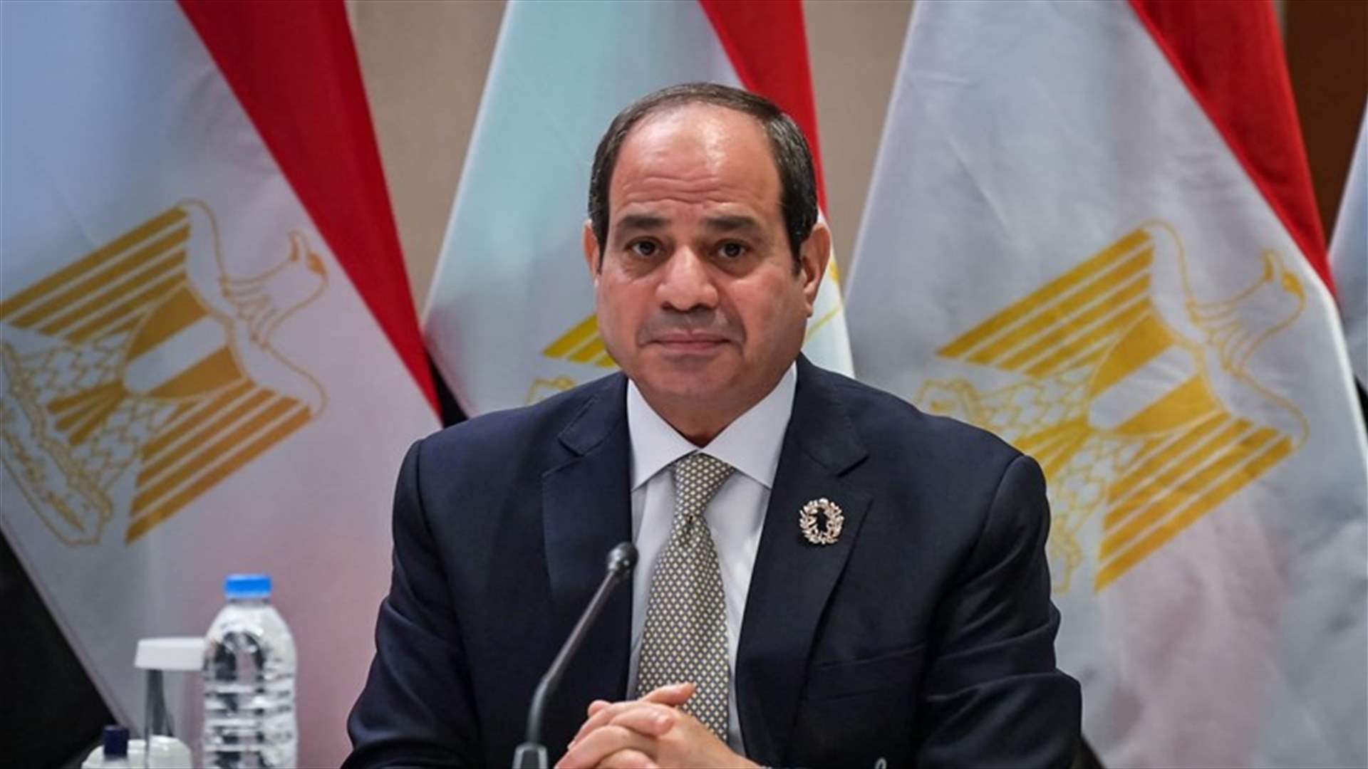 Egypt&#39;s Sisi discusses Gaza ceasefire efforts with CIA’s Burns