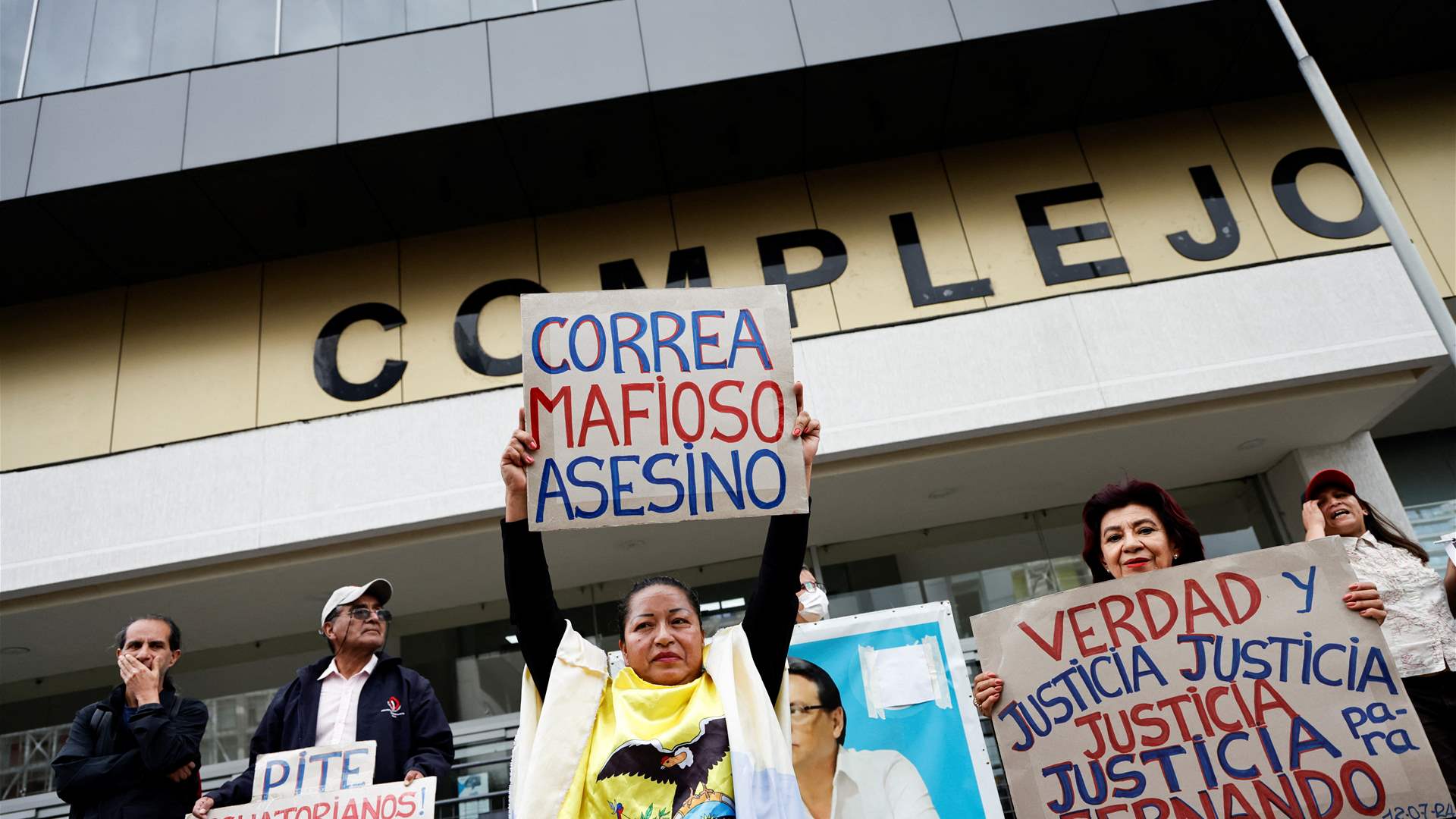 Ecuador court sentences five suspects in candidate murder