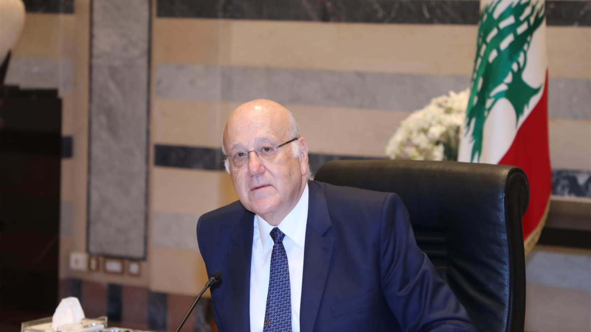 Lebanon&#39;s PM Mikati condemns Israeli crimes, urges Presidential elections