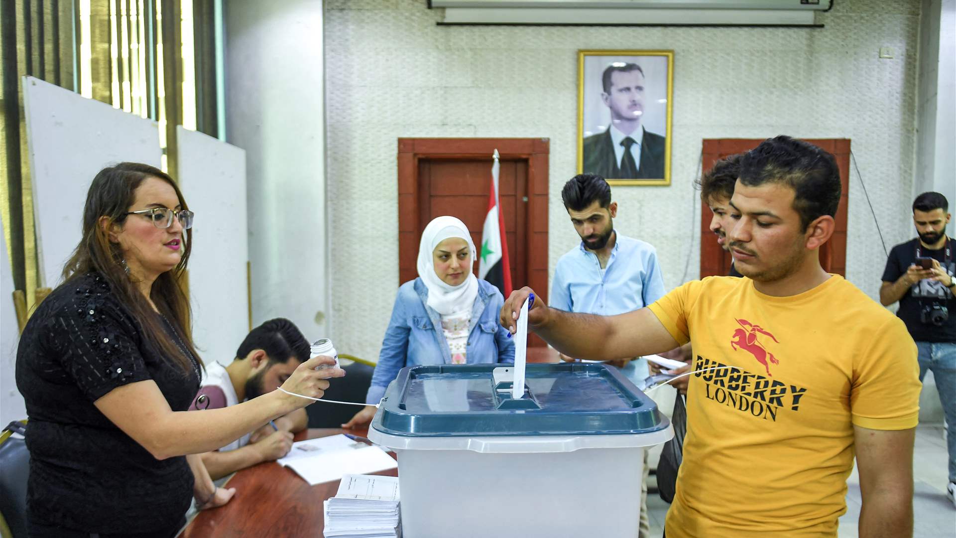 حزب البعث يفوز مجدداً بغالبية مقاعد مجلس الشعب في سوريا