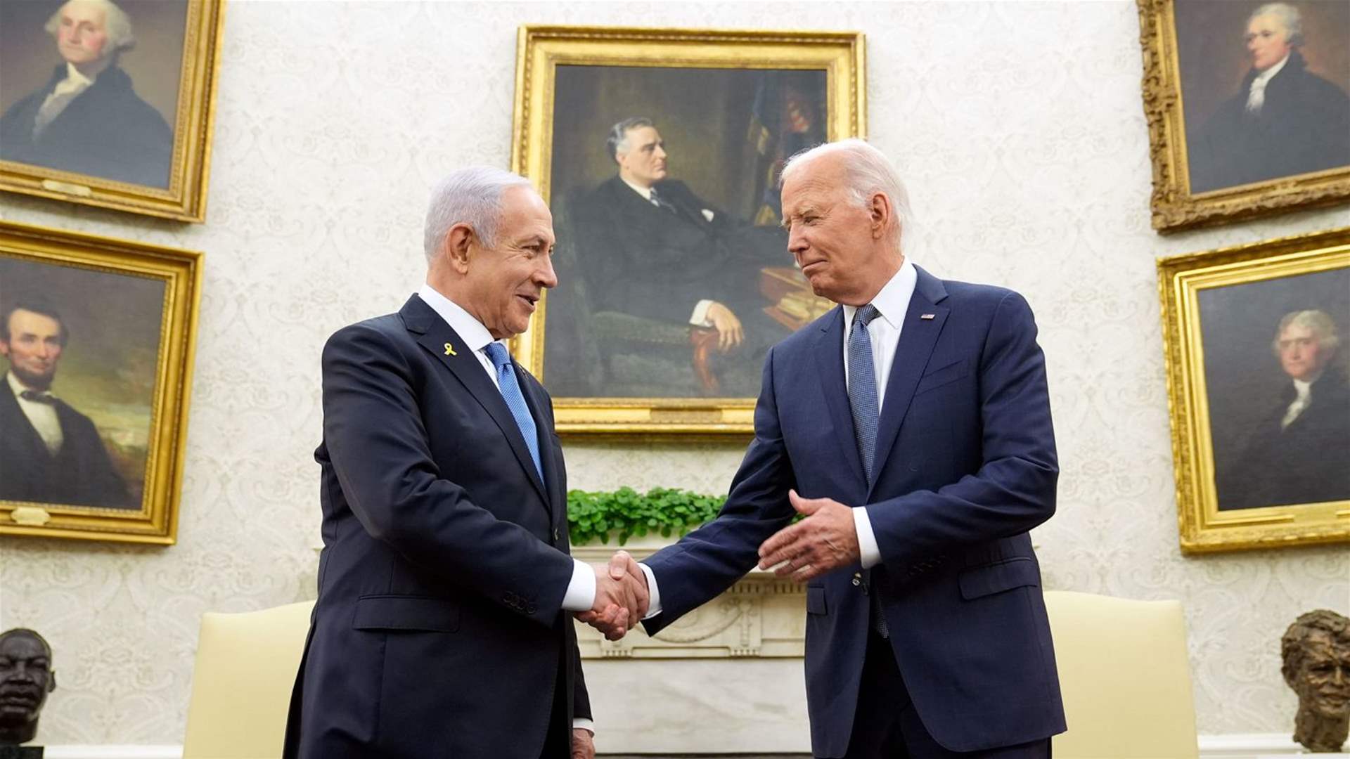 Biden urges Netanyahu to reach ceasefire in Gaza and protect civilians