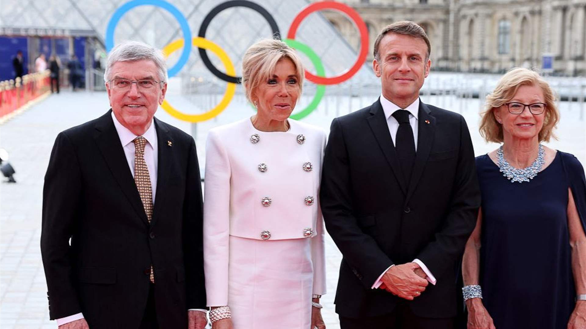 Macron welcomes world leaders ahead of Olympics ceremony