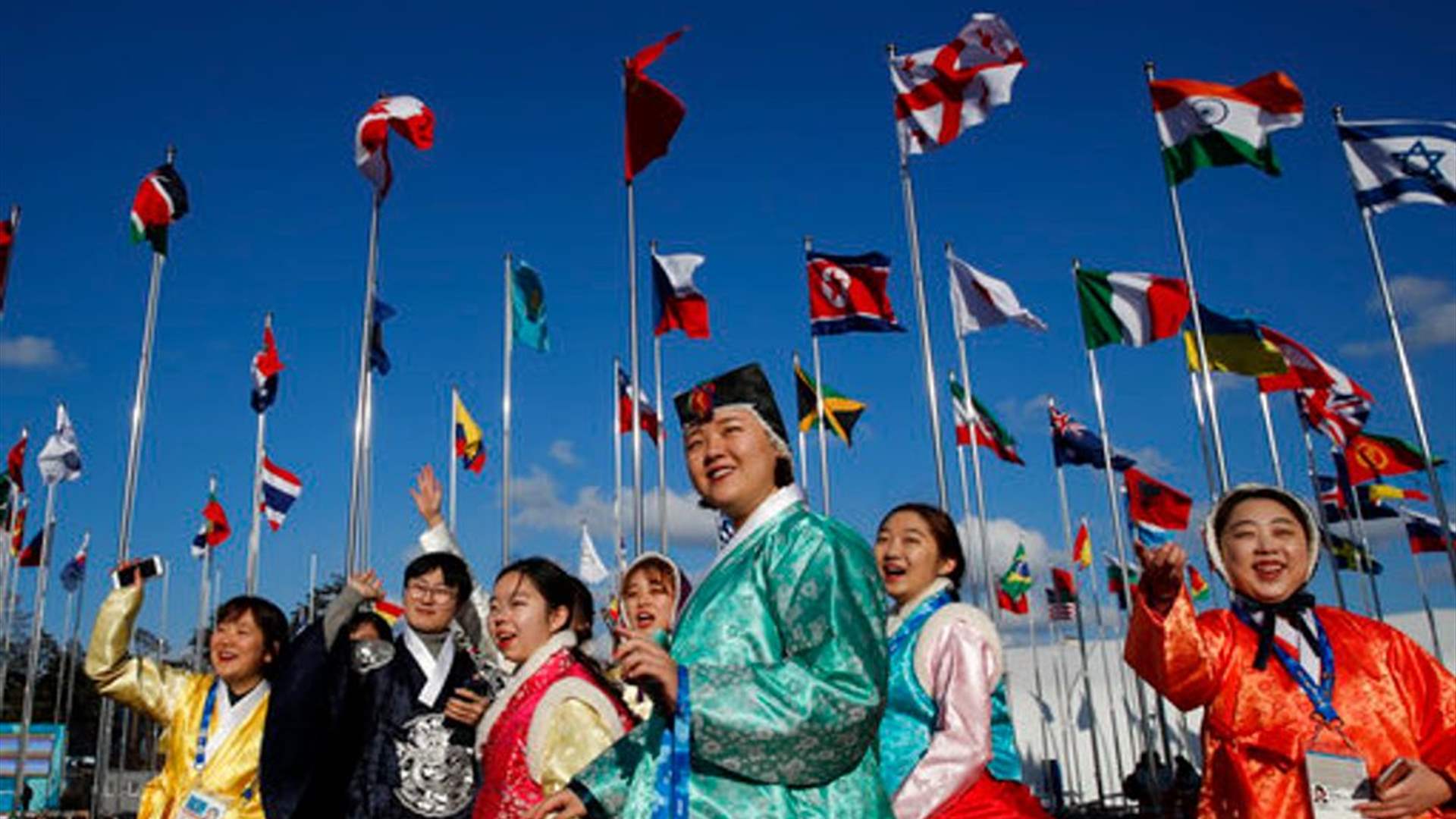 تقديم رياضيي كوريا الجنوبية المشاركين في الألعاب الأولمبية على أنهم من كوريا الشمالية