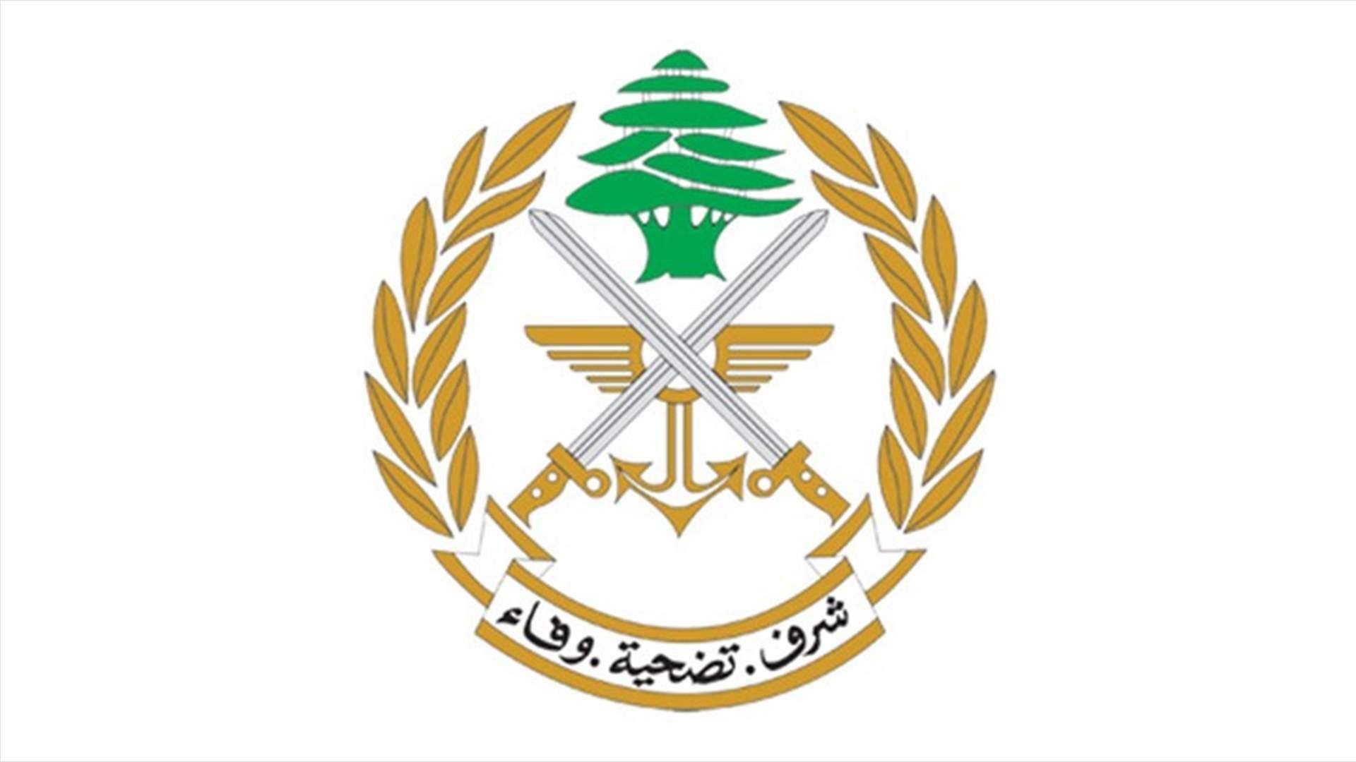 الجيش: عملية دهم وتوقيف مرتكبي أعمال سرقة ومطلوبين في منطقتي غوسطا والمرح - الهرمل