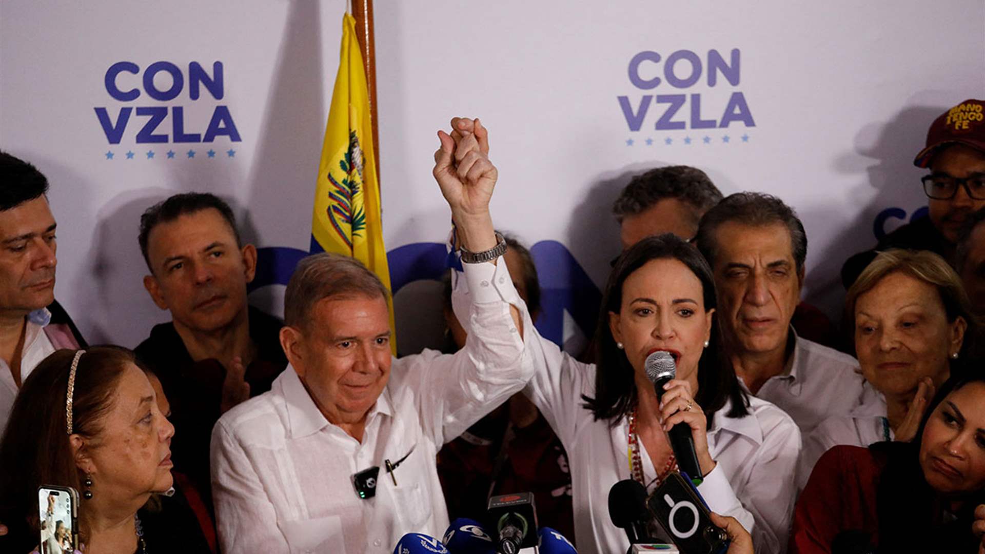 المعارضة الفنزويلية تقول إنها قادرة على إثبات فوزها في الانتخابات الرئاسية