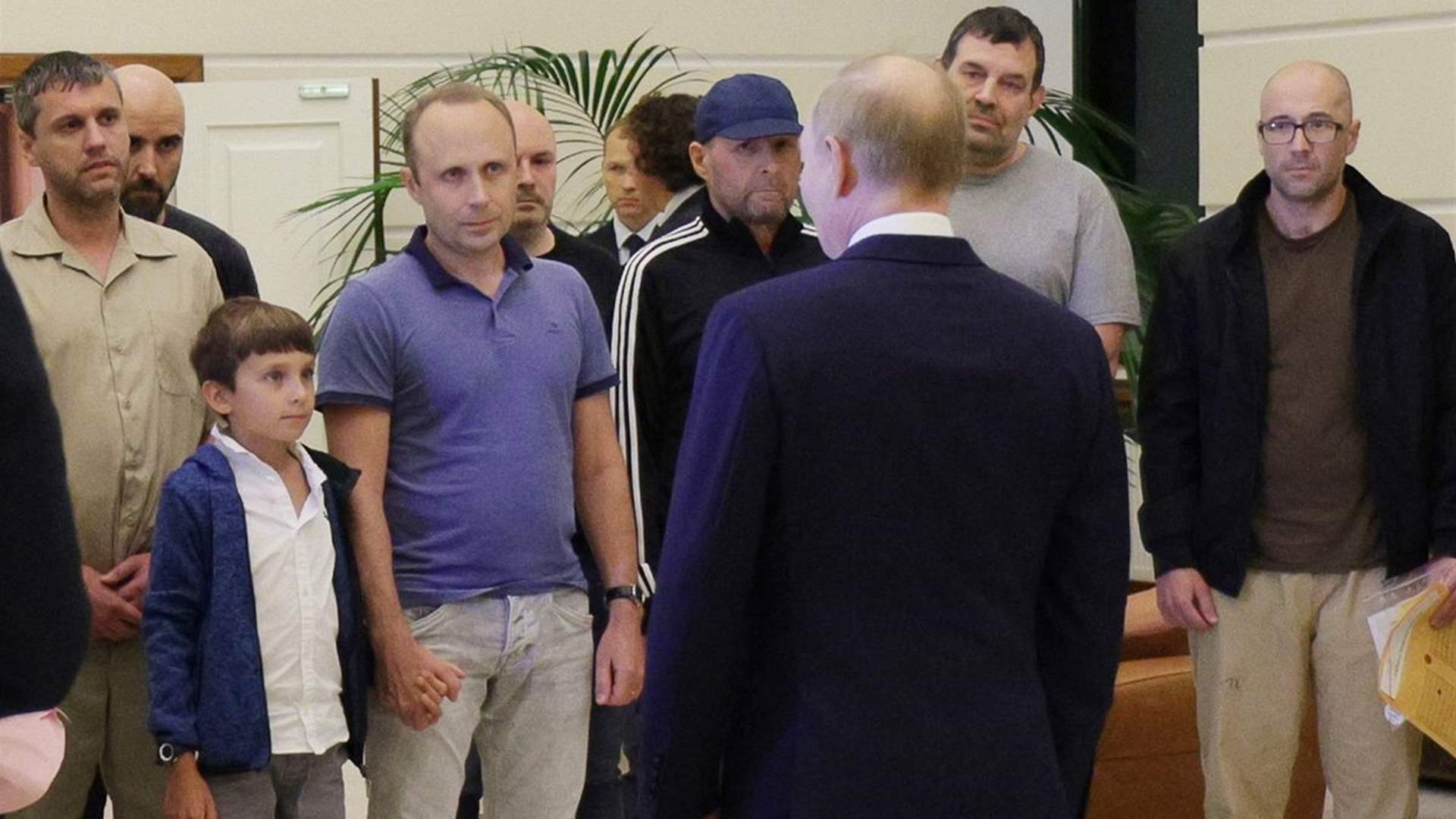 Kremlin says Vadim Krasikov, freed by Germany, is an FSB operative