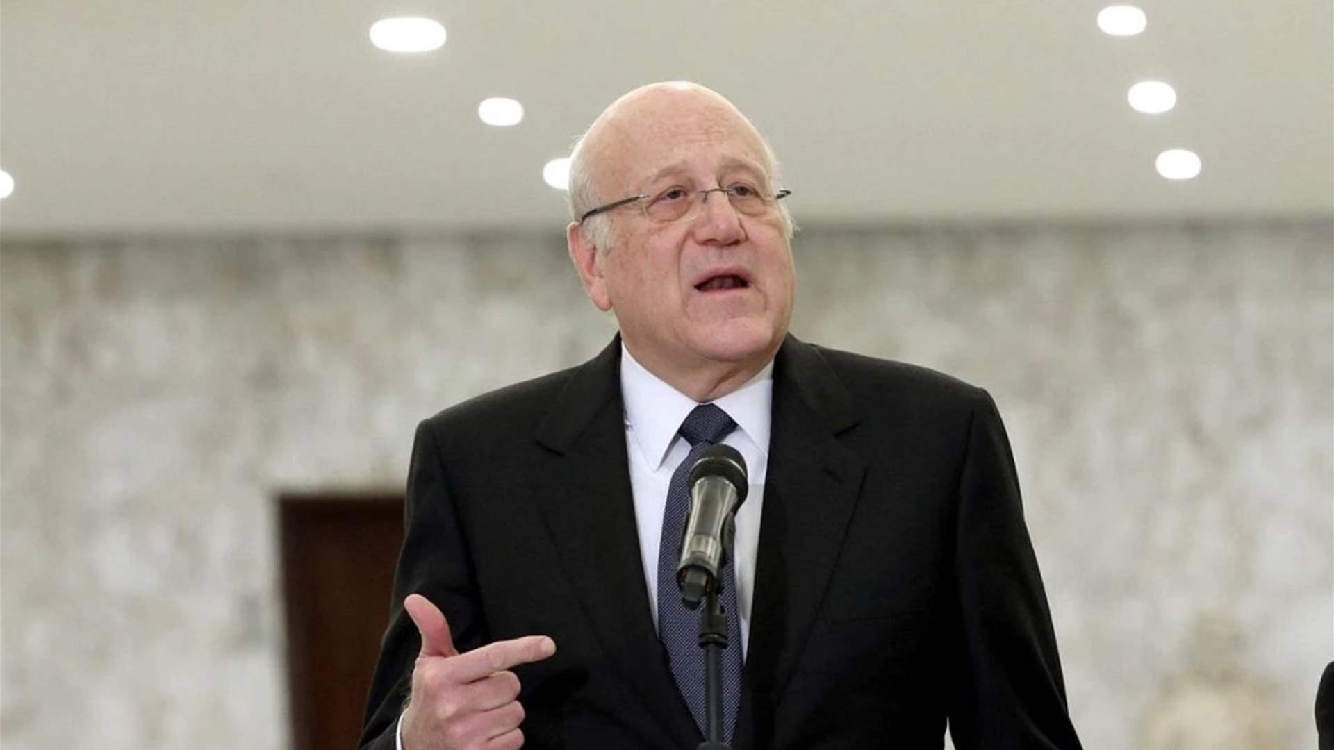 Lebanon&#39;s PM Mikati reaffirms commitment to UN Resolution 1701 in Meetings with Security Council ambassadors