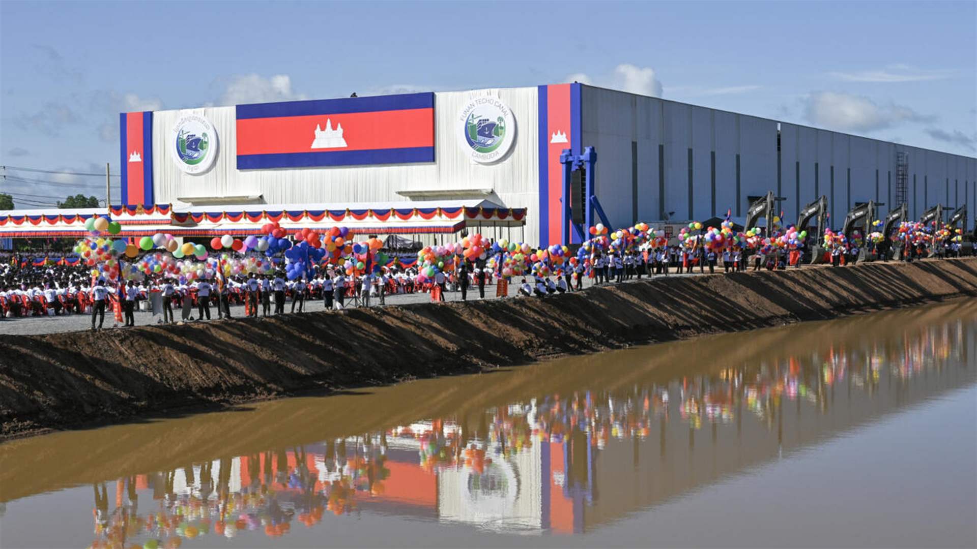 Cambodia PM launches project linking Mekong river to Sea via canal