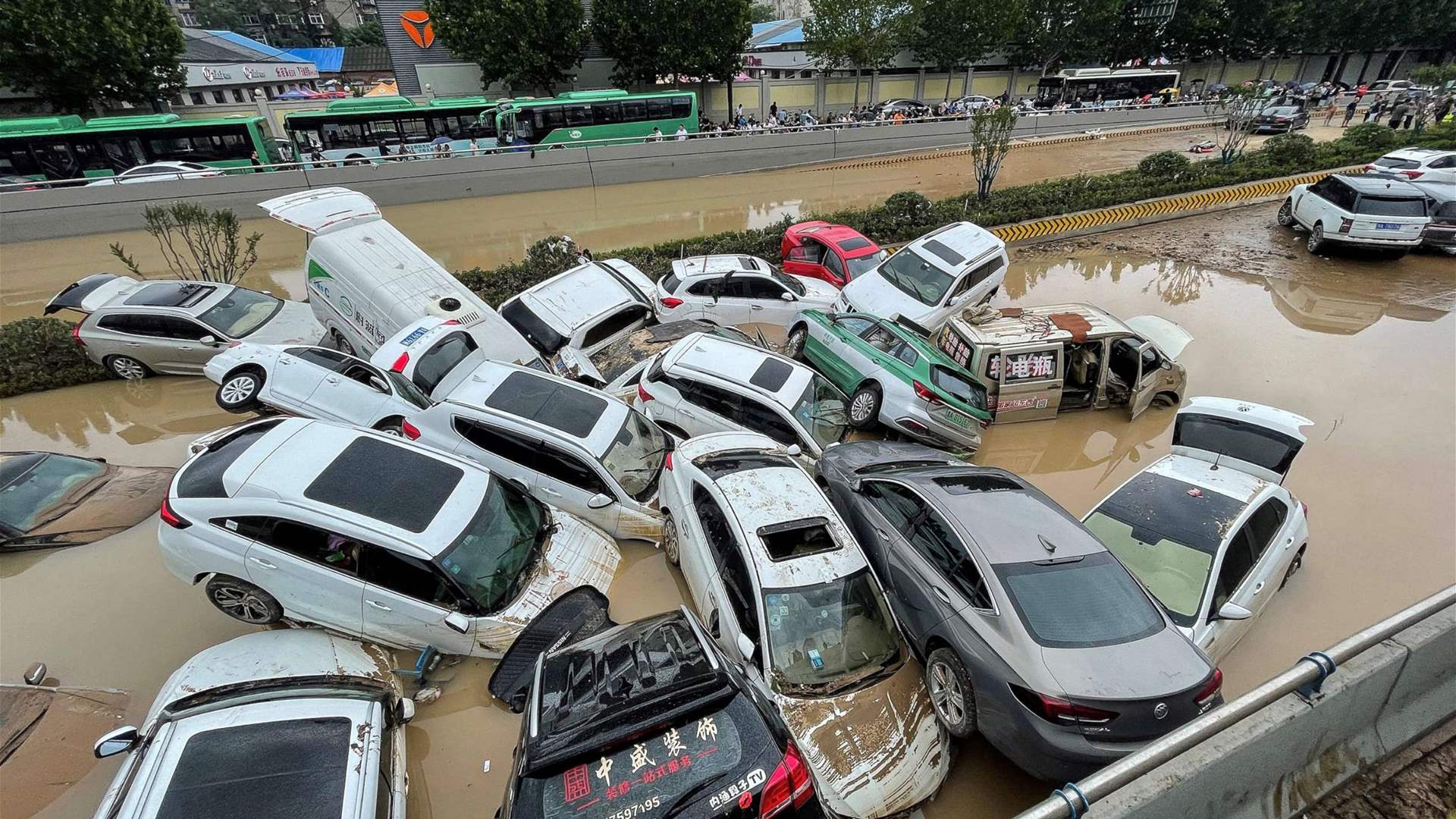 Rains and floods in China led to near doubling of natural disaster losses in July