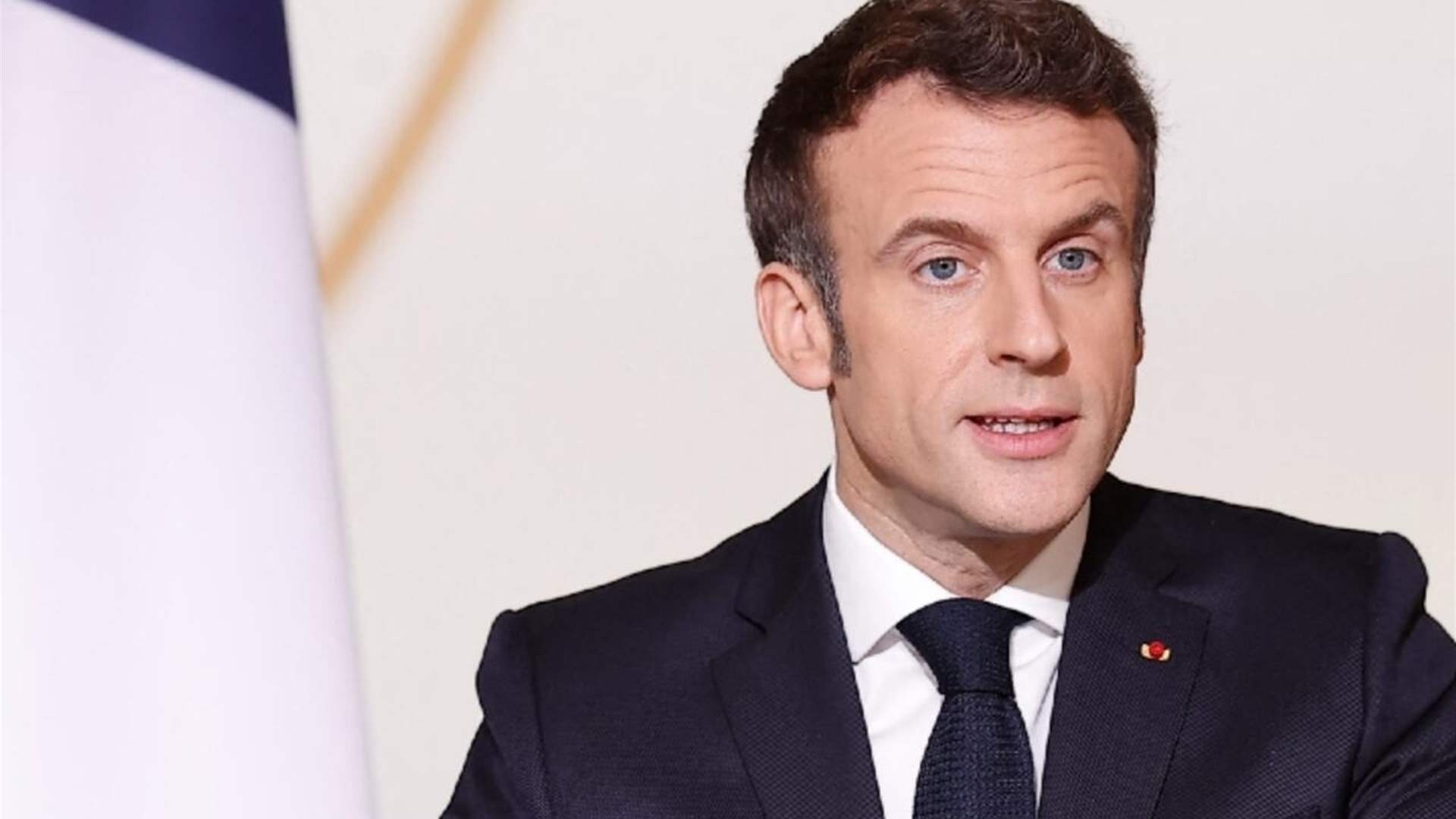 France&#39;s Macron: War in Gaza must stop